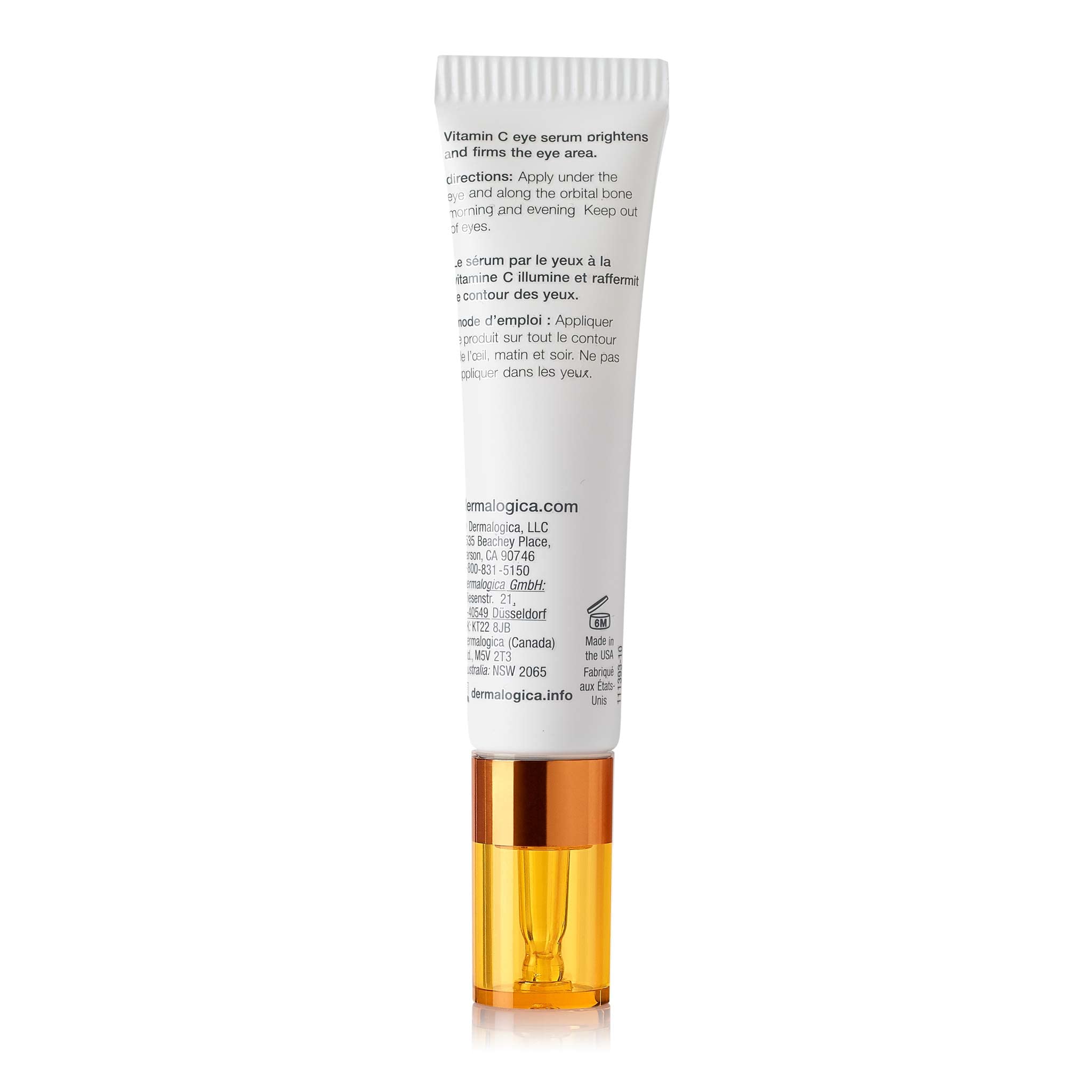 Dermalogica Biolumin-C Eye Serum (0.5 Fl Oz) Vitamin C Eye Serum - Brightens Eye Area, Reduces Appearance of Fine Lines and Wrin