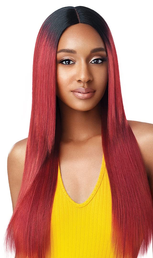 Outre The Daily Wig Synthetic Hair Lace Part Wig Jorja (99J)
