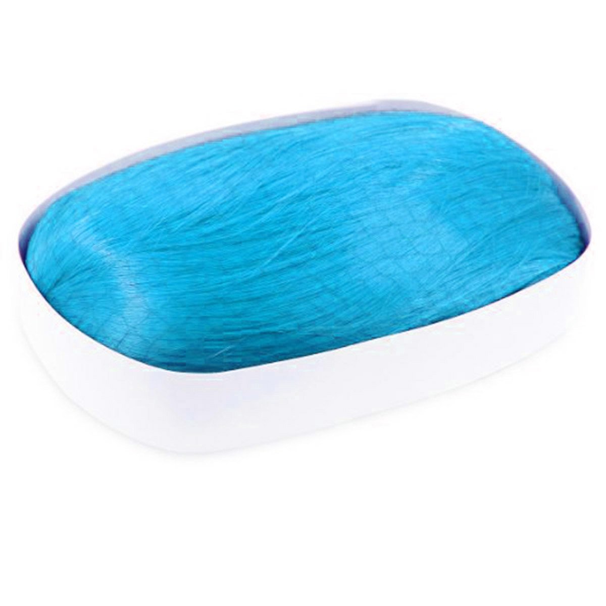 AneShe Wigs 28  Long Wavy Hair Heat Resistant Cosplay Wig for Women (Light Blue)