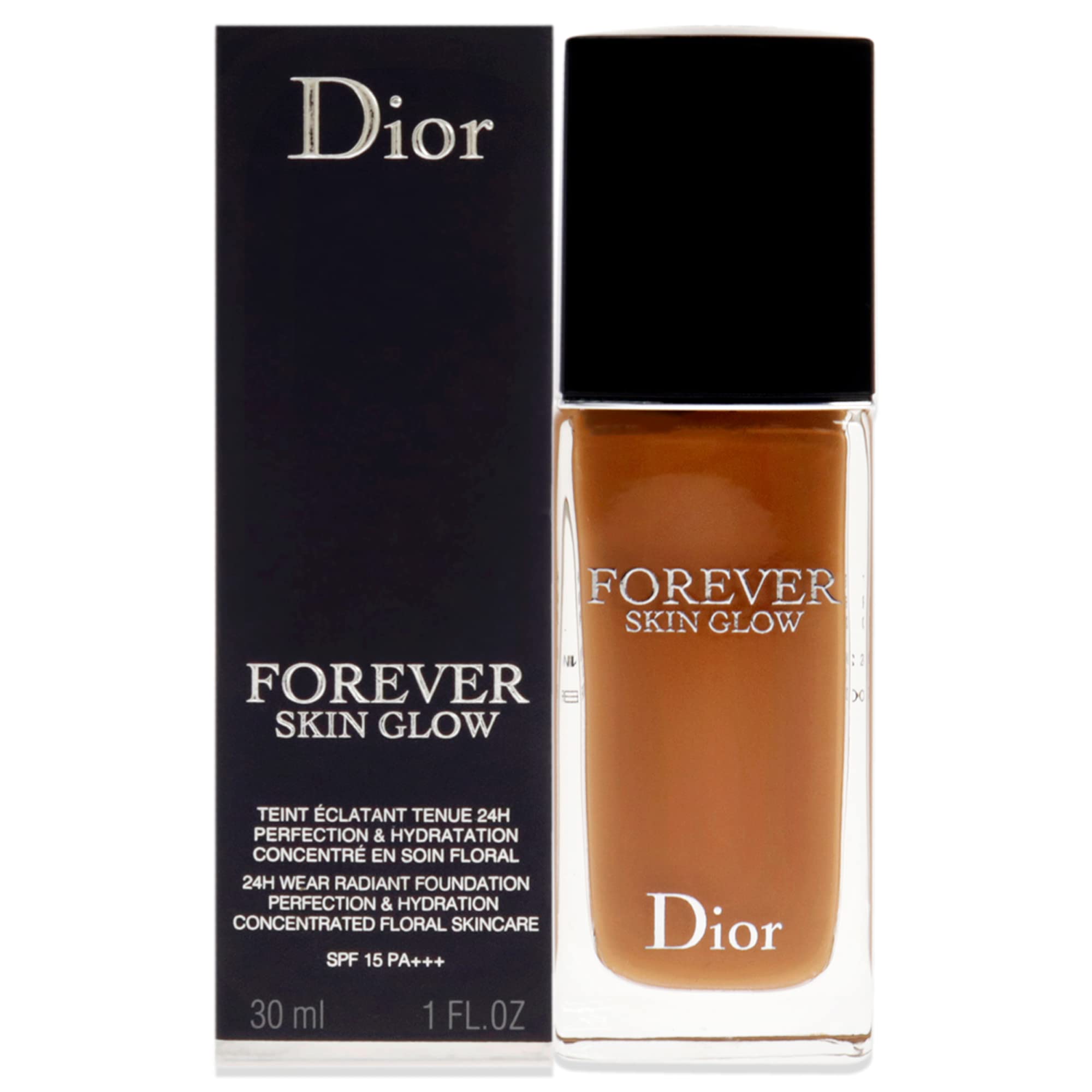 Christian Dior By Christian Dior Forever Skin Glow 24H Wear Radiant Foundation - # 6N ( Spf 15 )--30Ml1Oz(D0102H5H3Q6)