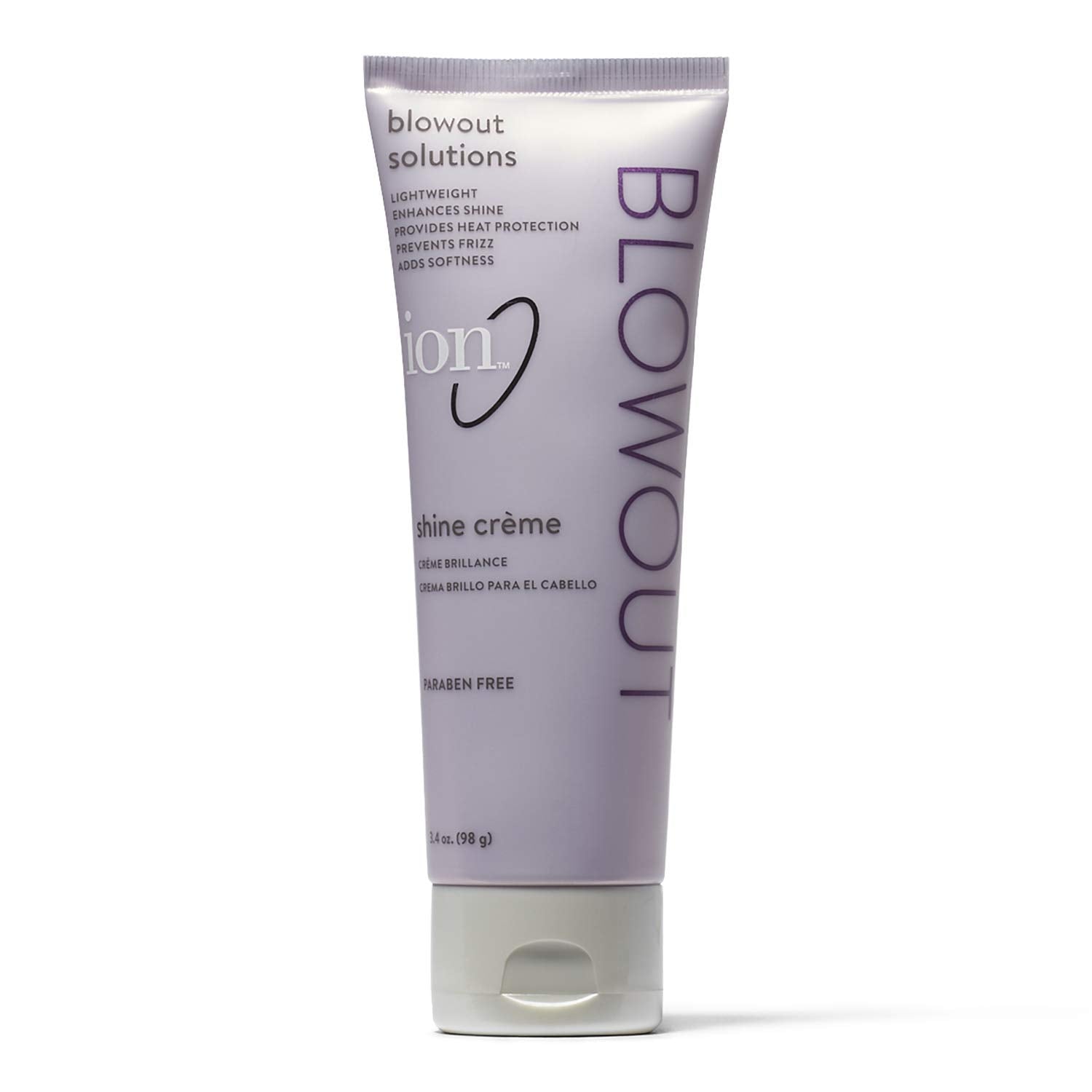 Ion Weightless Shine Creme, Lightweight, Reduces Frizz, Enhances Shine, Softens Hair