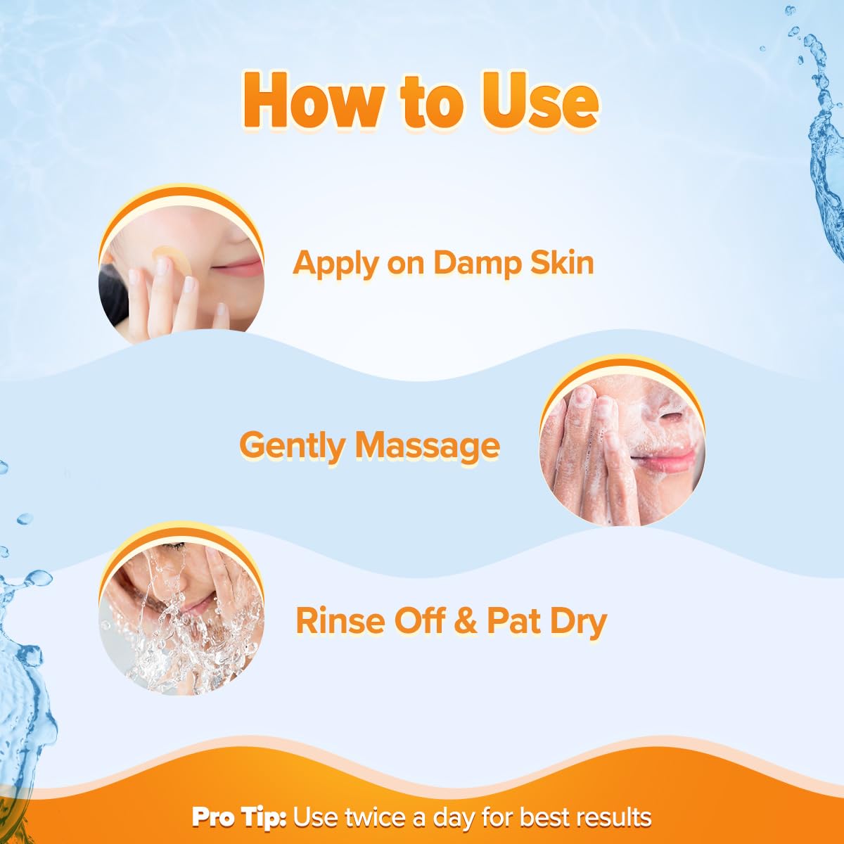 Aqualogica Glow+ Smoothie Face Wash | with Vitamin C & Papaya | Gently Cleanses Dirt & Impurities | Helps Reveal Healthy Glowing