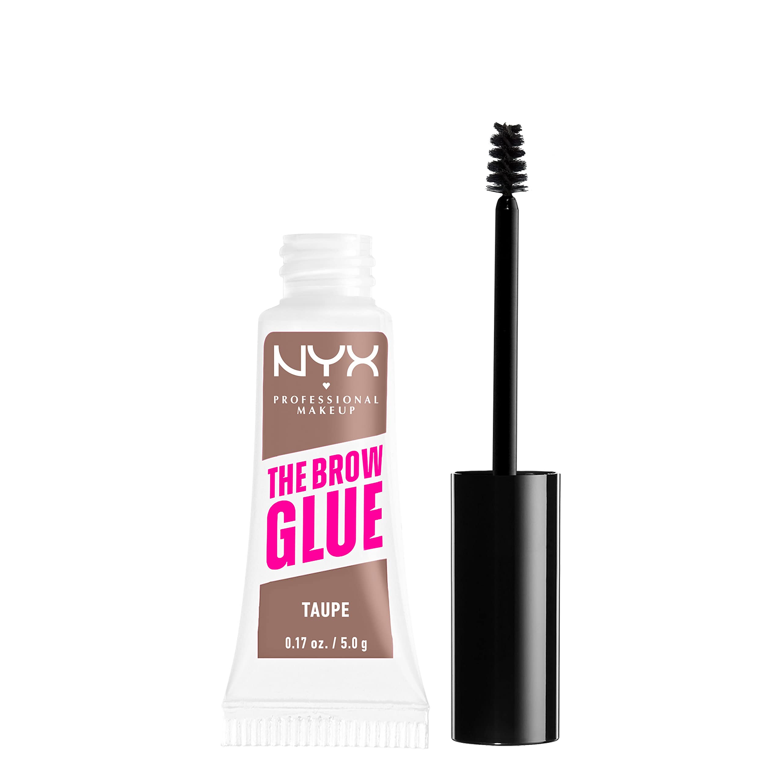 NYX PROFESSIONAL MAKEUP The Brow glue, Extreme Hold Tinted Eyebrow gel - Taupe