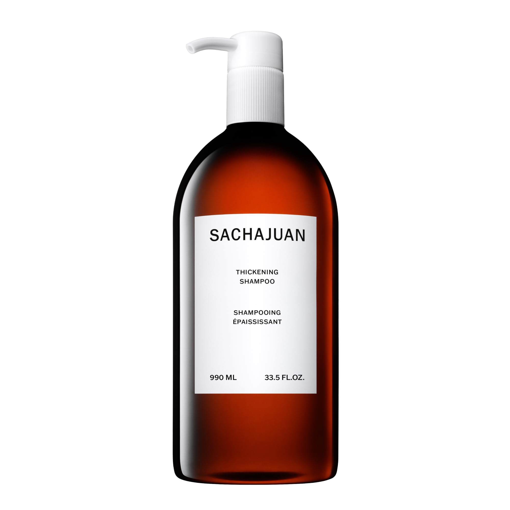 SACHAJUAN Thickening Hair Shampoo, Volumizing, Heat & UV Protectants, Shine & Smooth Volume, Paraben-Free, 33.5 fl oz