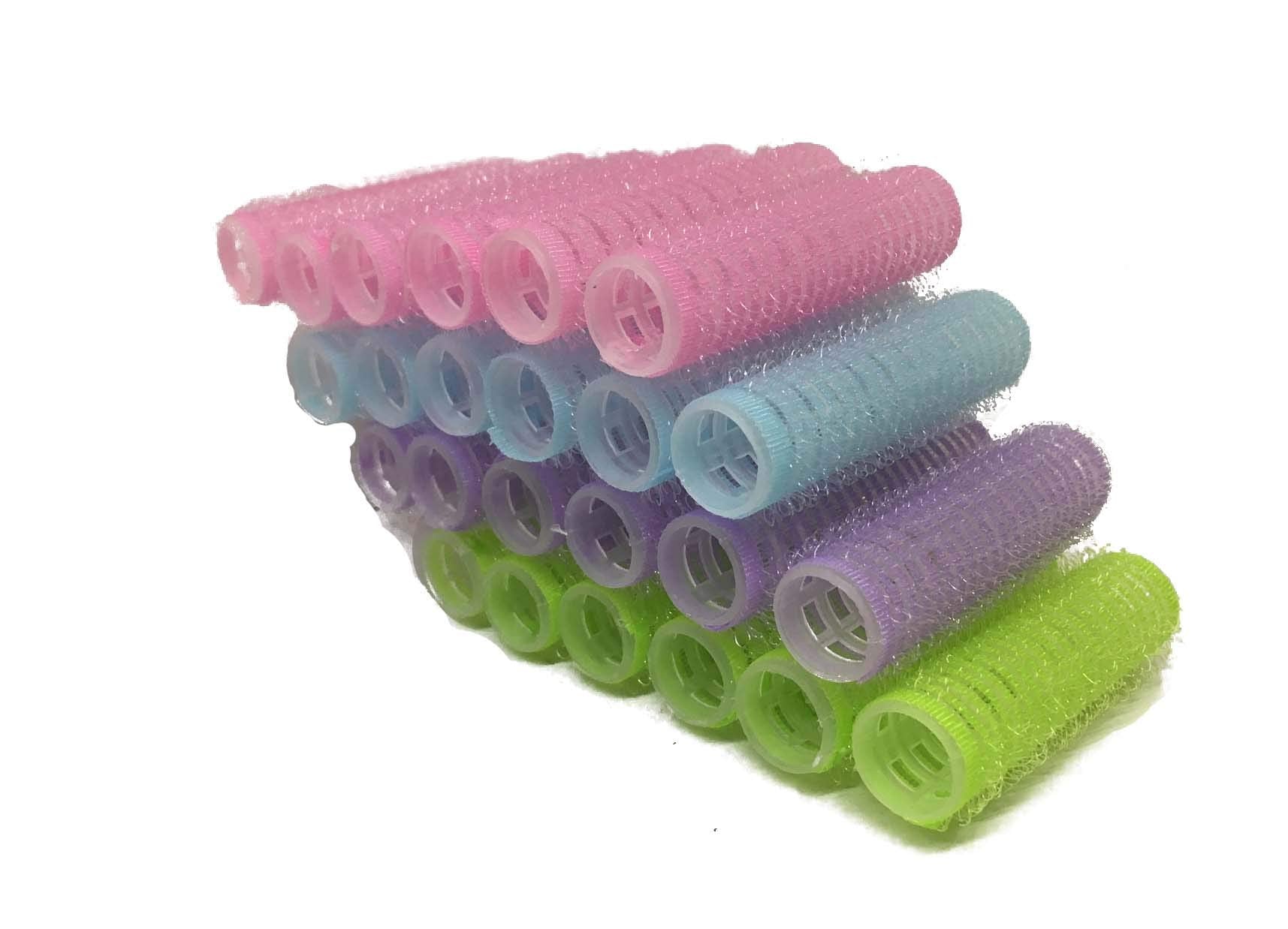 Pack Of 24 Self Grip Mini Small Hair Curlers Vented Rollers Pro Salon Hairdressing