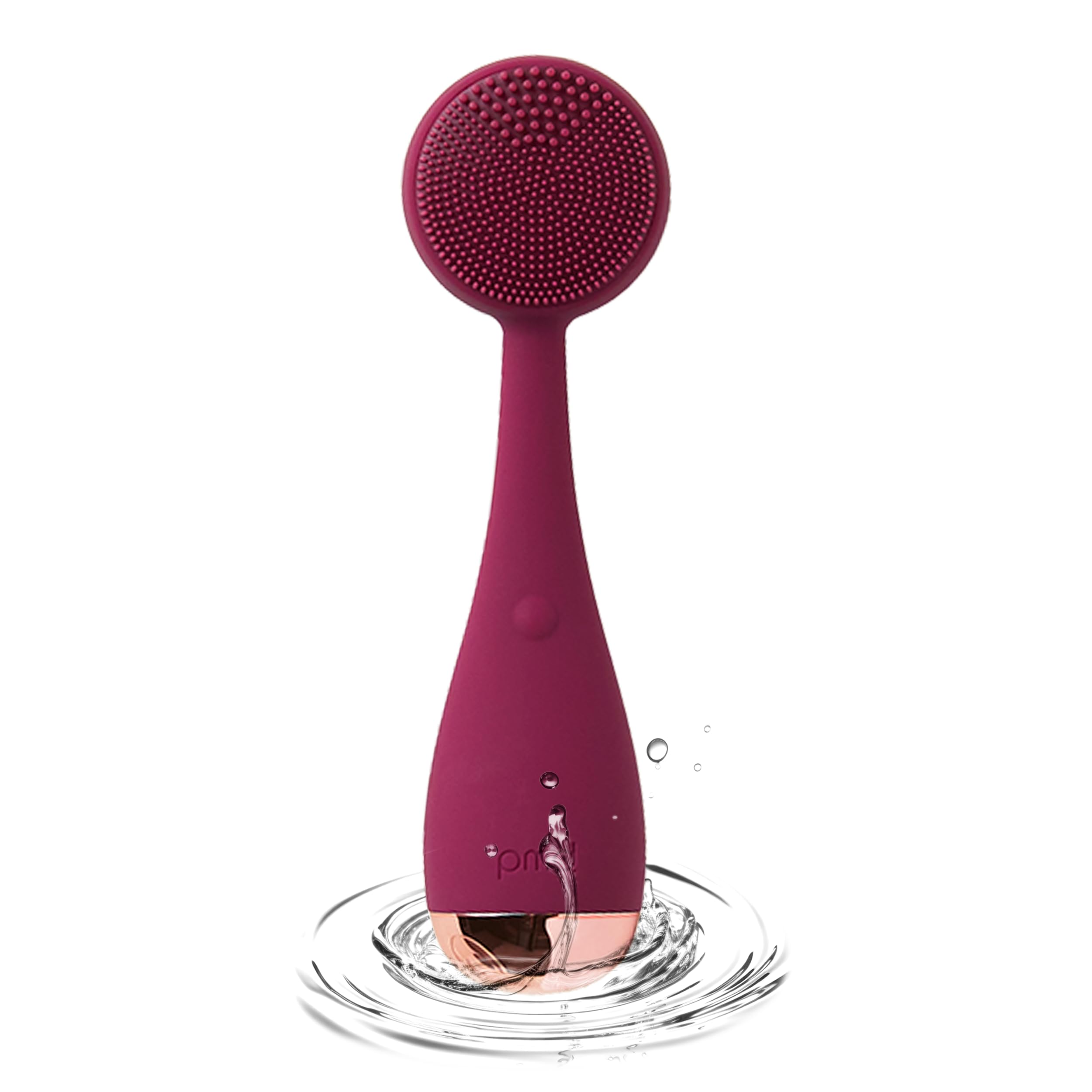 Pmd Clean - Smart Facial Cleansing Device With Silicone Brush & Anti-Aging Massager - Waterproof - Sonicglow Vibration Technolog