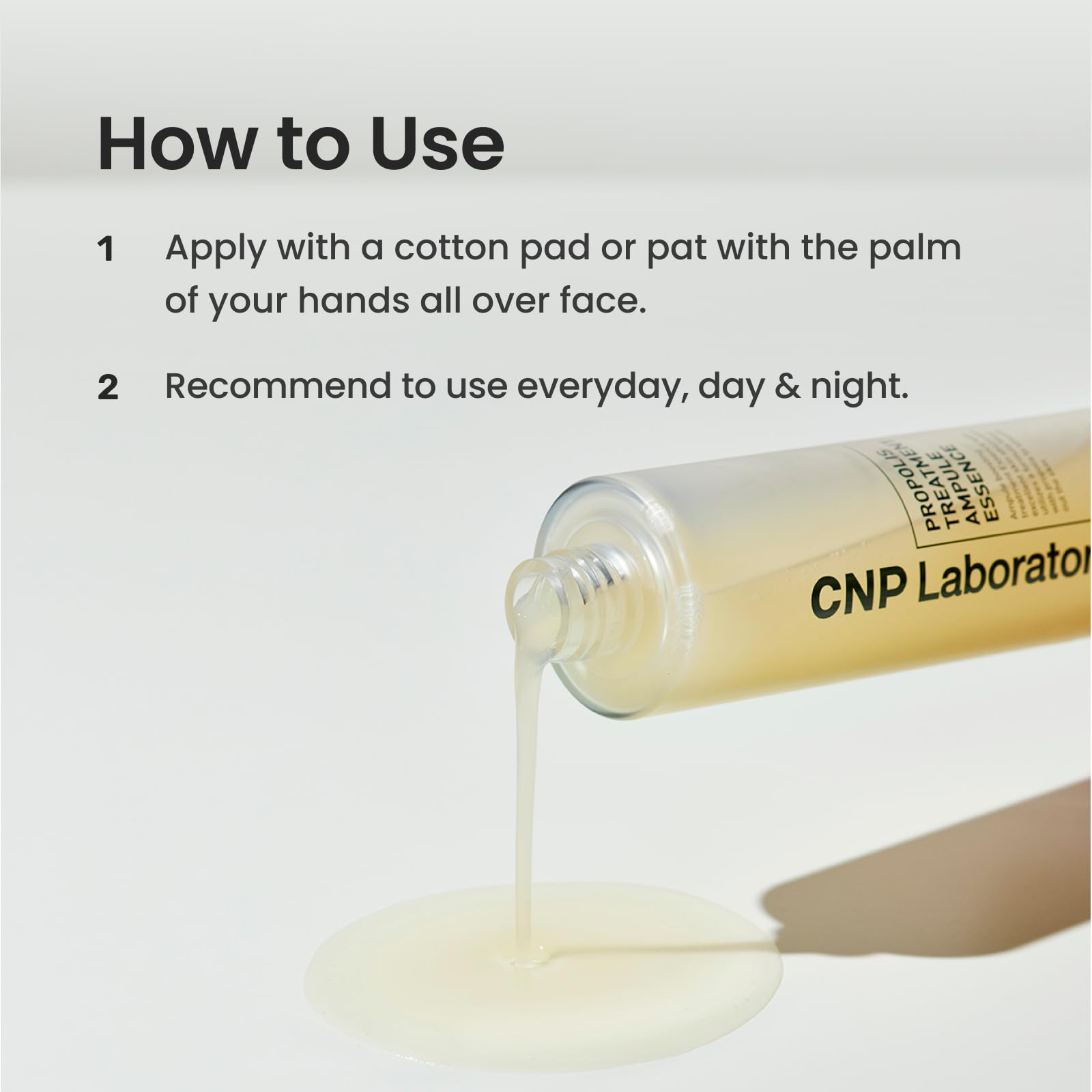 Cnp Honey Ceramide Toner (5.07 Fl. Oz) - Hydrating Centella Glow Booster With Propolis Extract & Hyaluronic Acid, Soothing, Nour