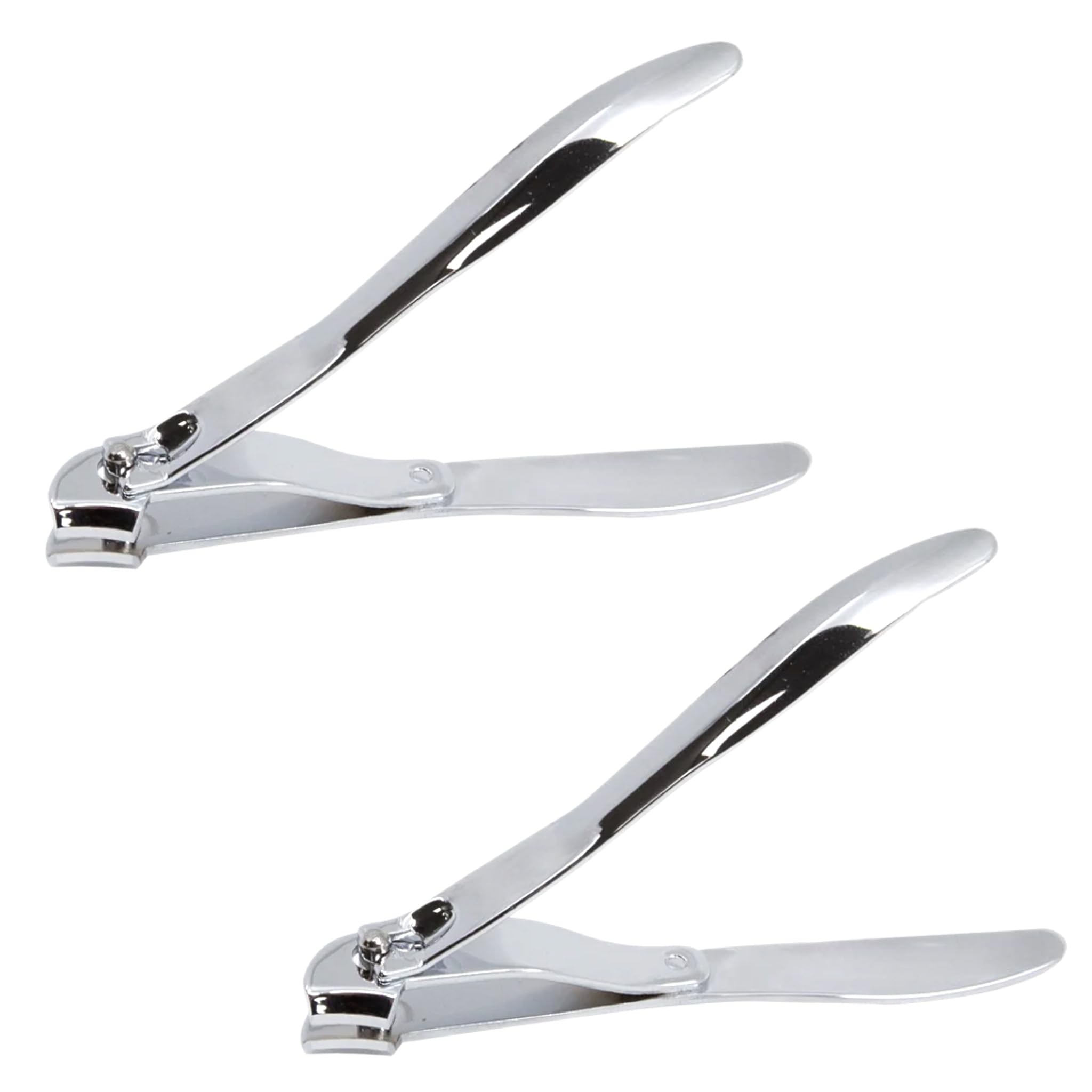 2 Side Angle Stainless Steel Fingernail or Toenail Side Nail Clipper Cutter
