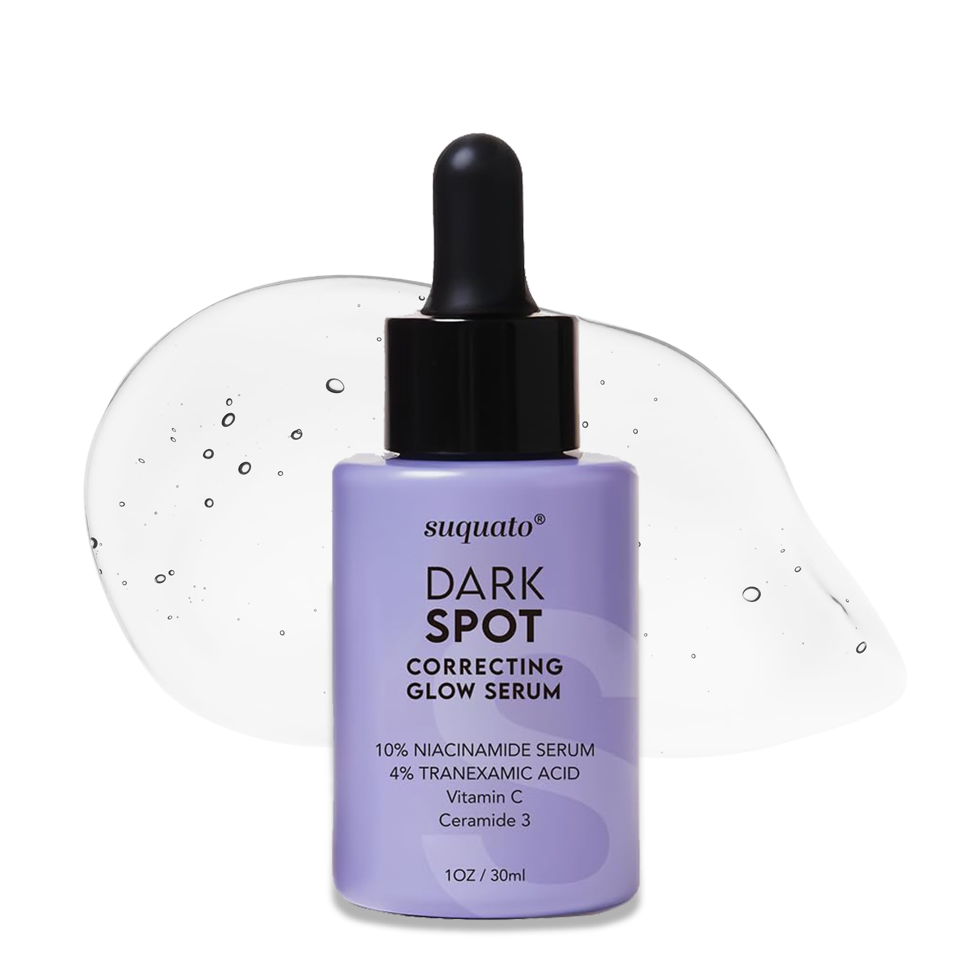 Dark Spot Correcting Glow Serum: Melasma Hyperpigmentation Treatment for Face with Tranexamic Acid Niacinamide - Vitamin C Serum