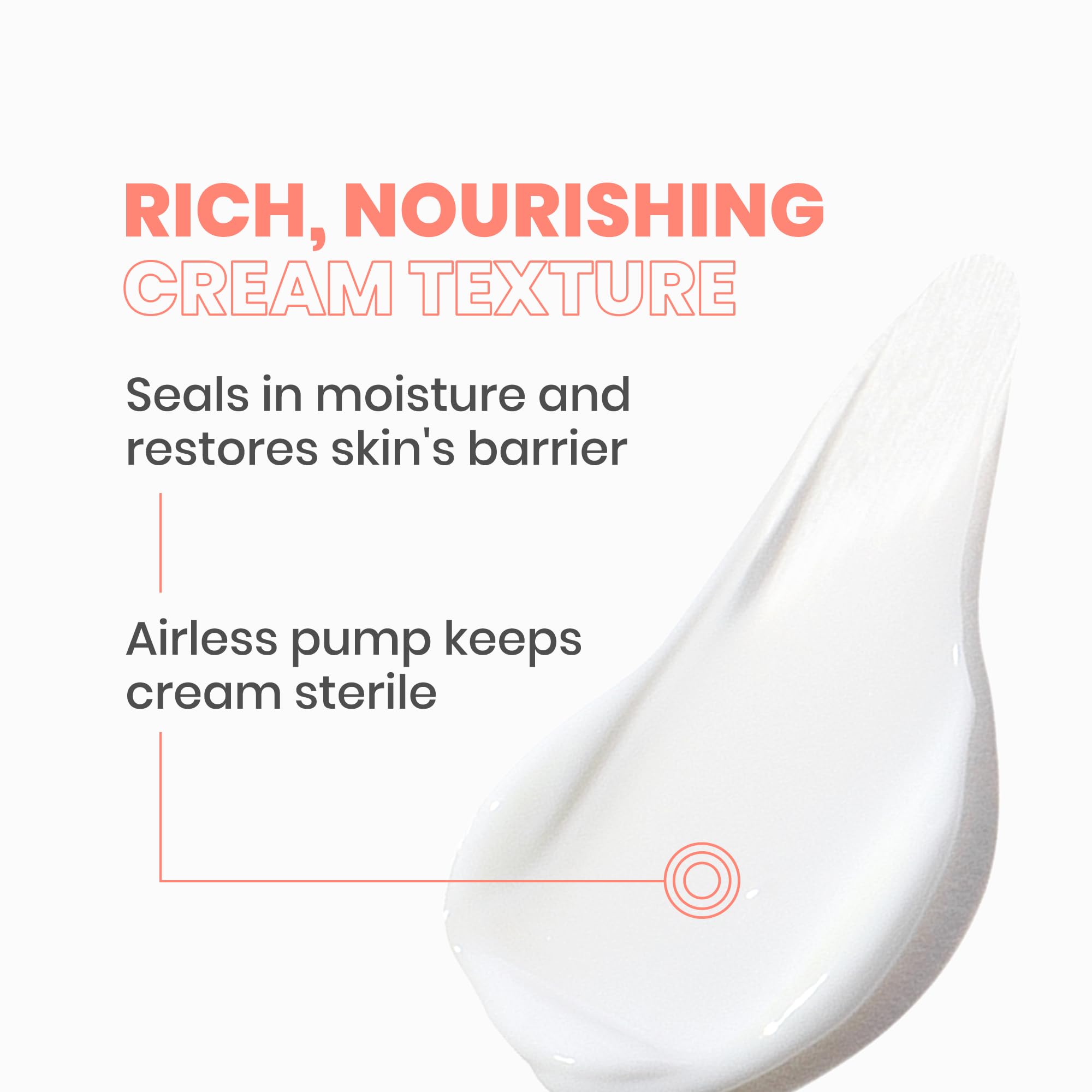 Eau Thermale Avane Xeracalm Ad Lipid-Replenishing Cream, Atopic Dermatitis, Eczema-Prone, No Preservatives, Fragrance-Free, Pump