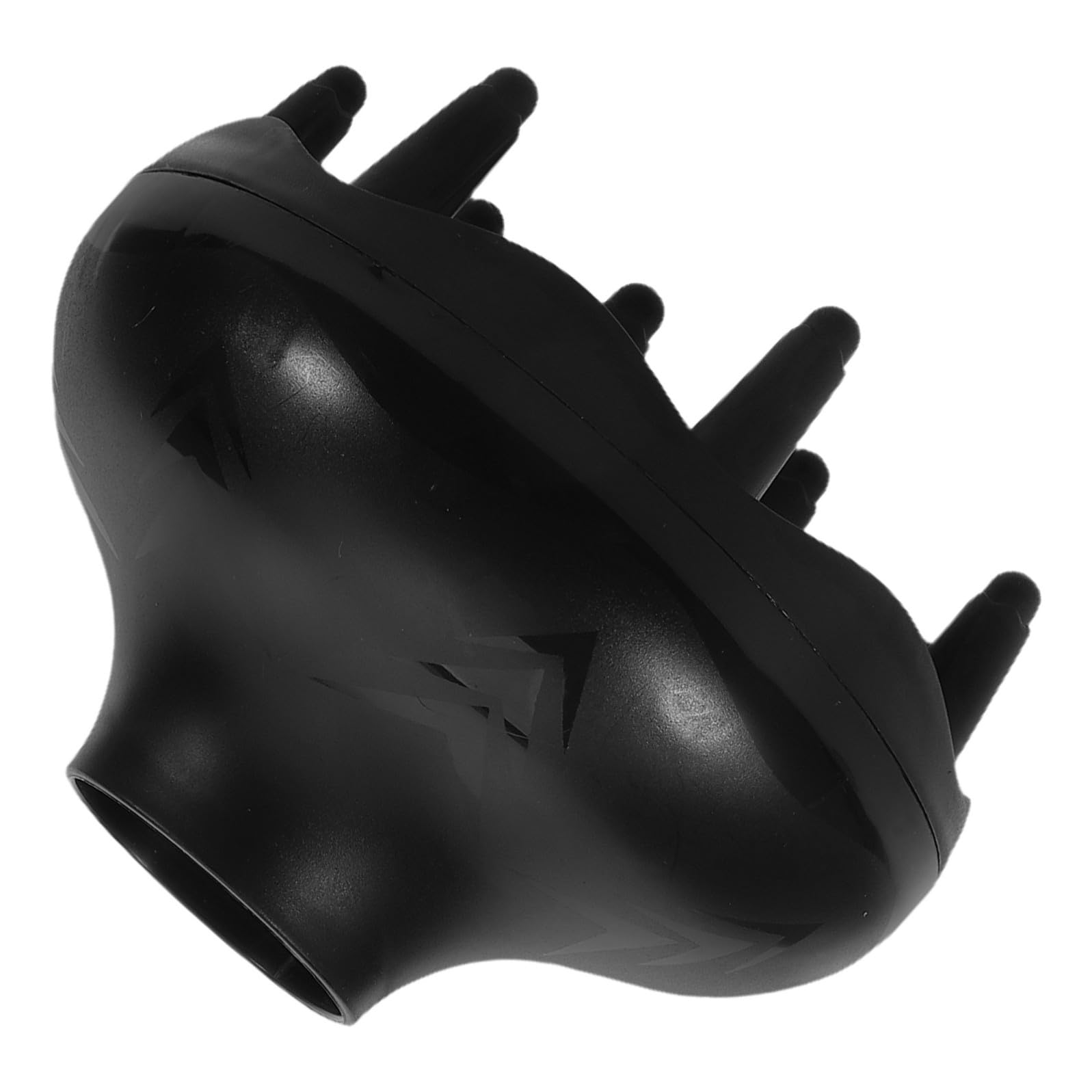 DEARMAMY Diffuser Attachment with Volumizing Easy Installation Plastic Universal for Black and Sleek Design Hair Curly for Home