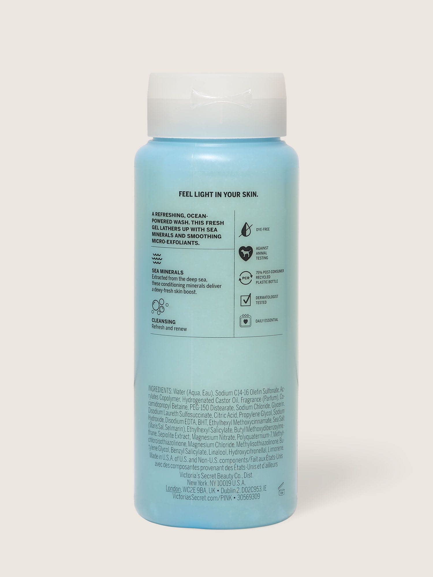 Victoria'S Secret Pink Water Refreshing Body Wash With Sea Salt