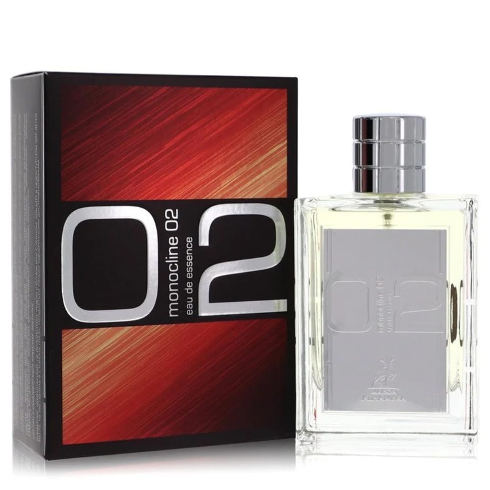 Lattafa Maison Alhambra Monocline 02 EDP Spray for Men - 3.4 oz, Long-lasting Fragrance