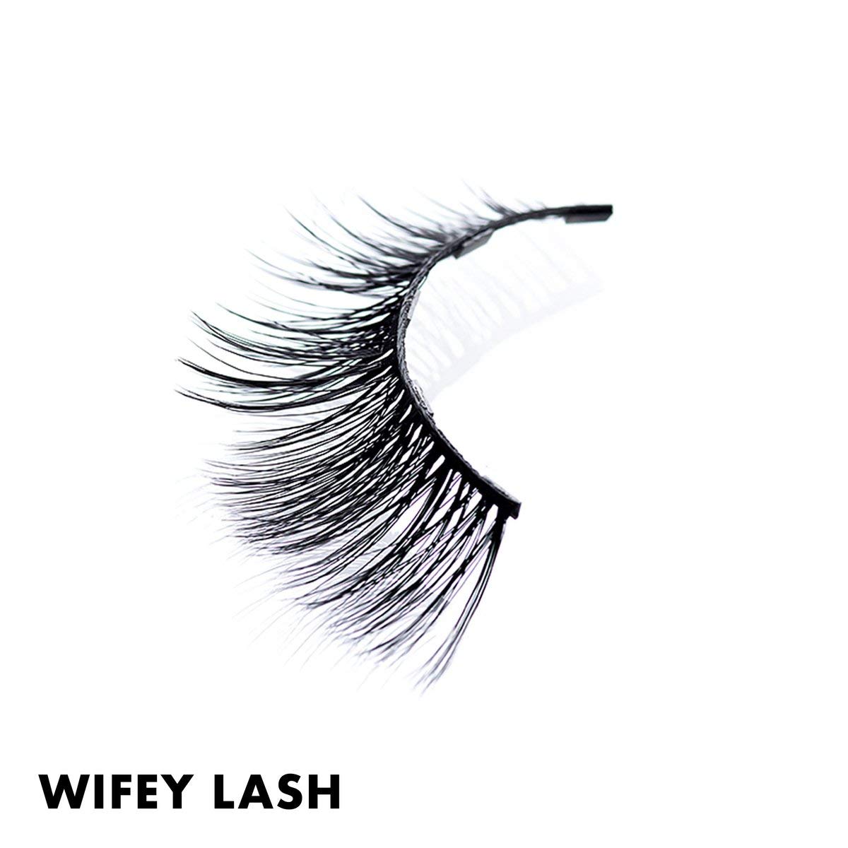 Moxielash Magnetic Eyelashes With Eyeliner Kit - Essentials Kit Vol 3 - Natural Looking False Eyelashes - Wifey & Sexy Lash + Ma
