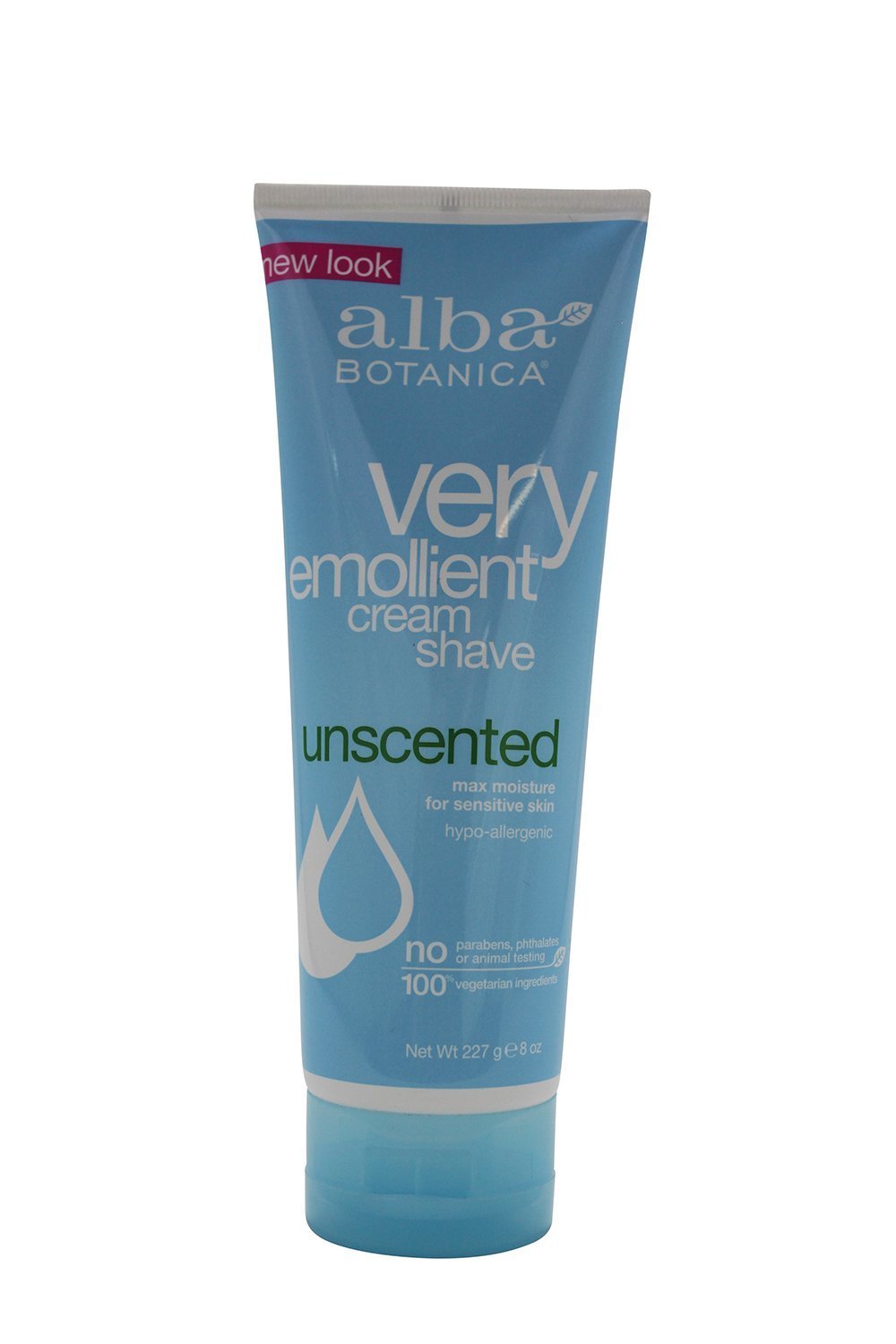 Alba Unscented Moisturizing Shave Cream, 8 Ounce - 6 per case.