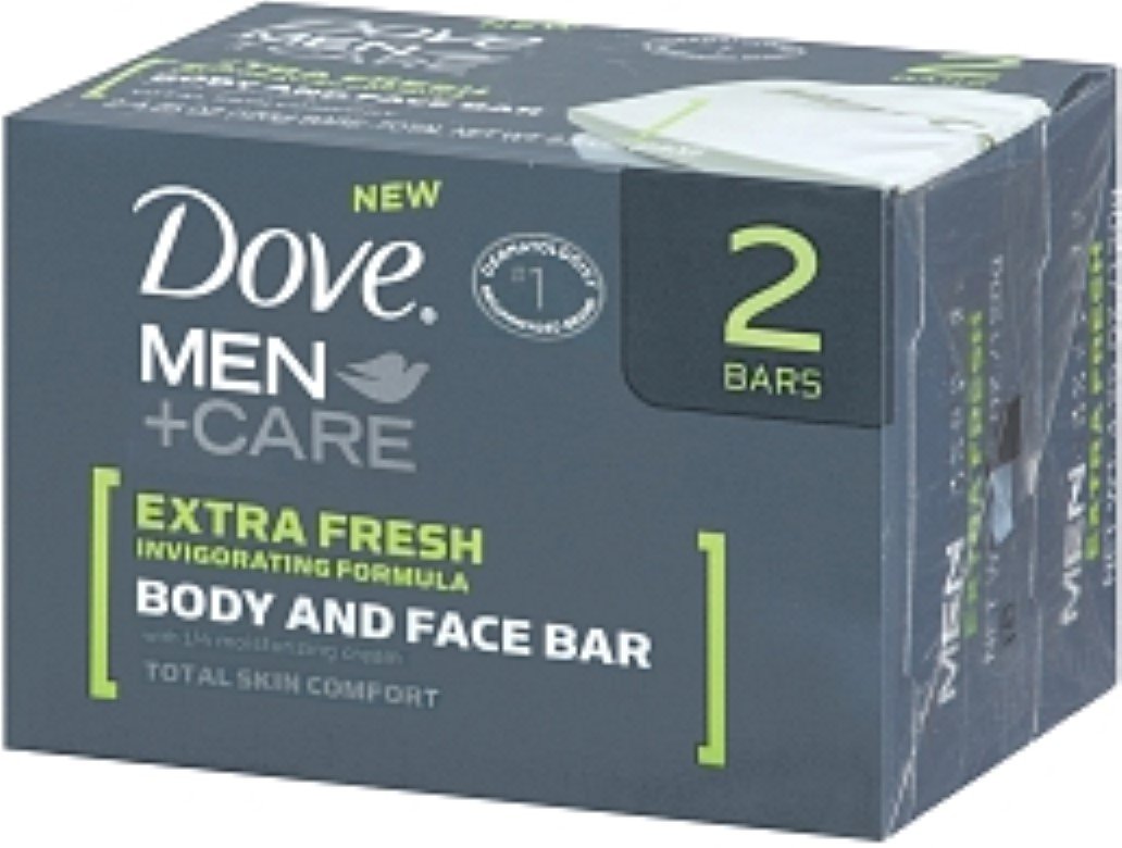 Dove Mens + Care Ex Fresh Size 4z Dove Mens + Care Extra Fresh 2bar 4.25 Ounce2