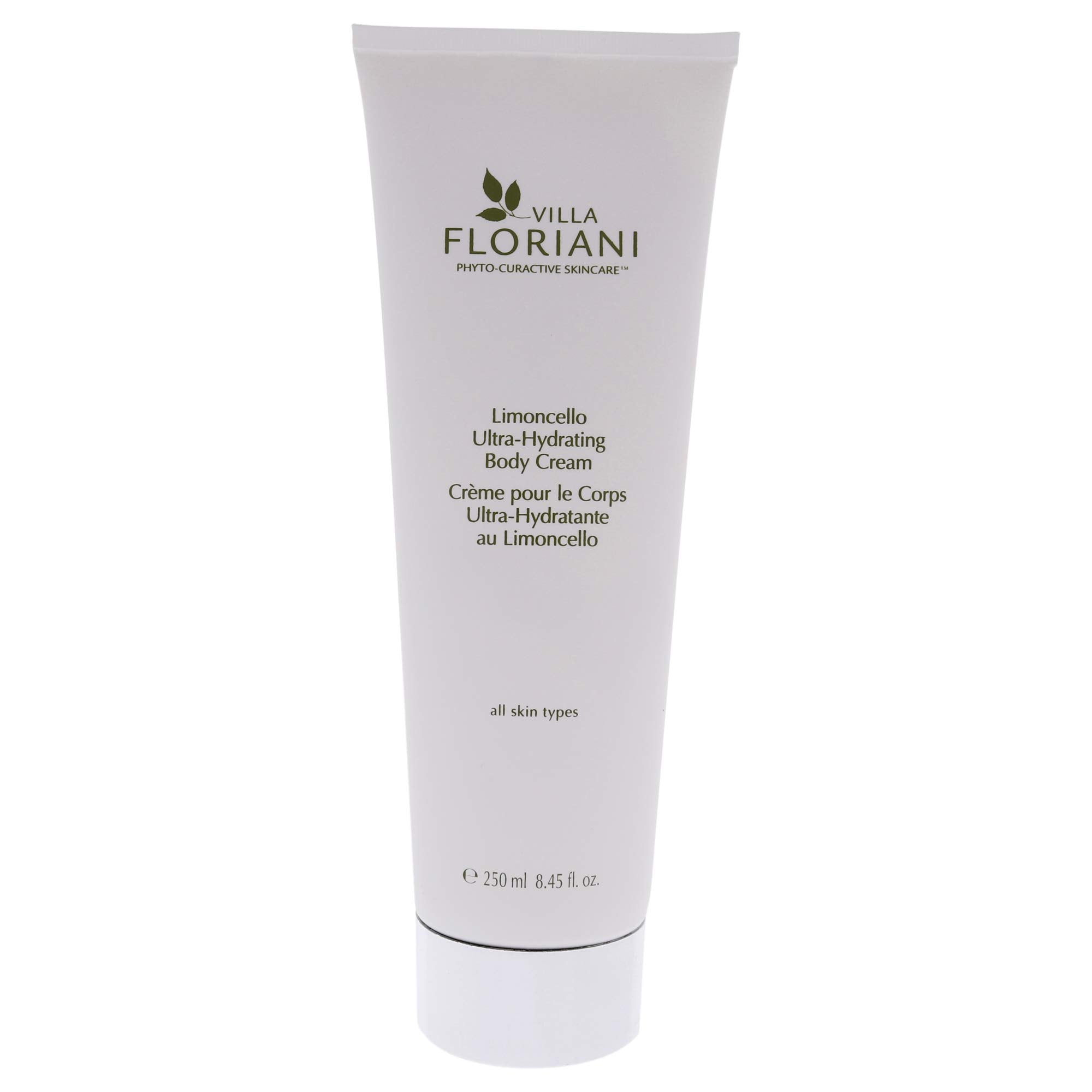 Villa Floriani Ultra Hydrating Body Cream - Limoncello Women Body Cream 8.45 Oz, White, (I0106602)