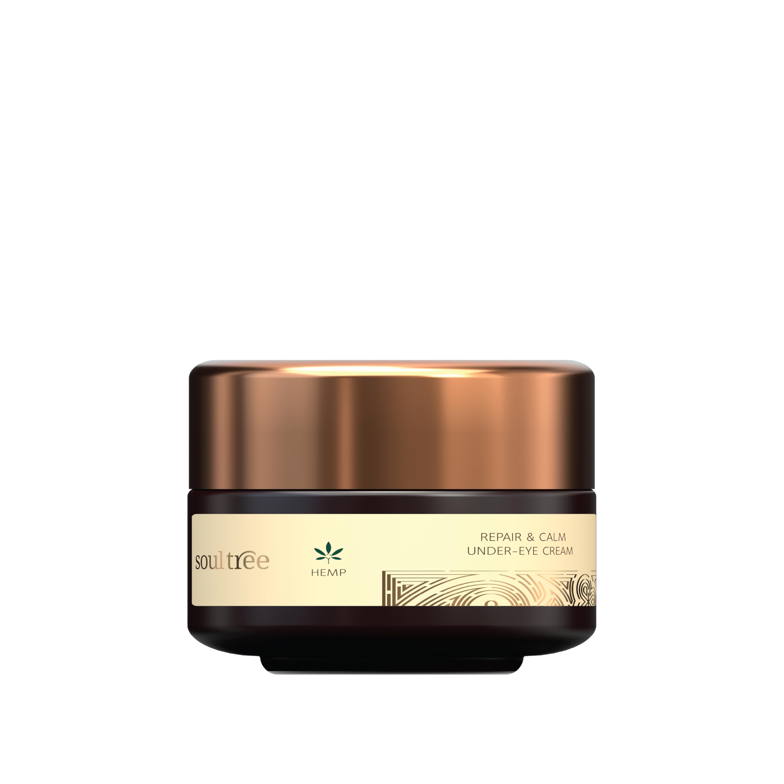 Soultree Hemp Repair & Calm UnderEye Cream | Reduces UnderEye Dark Circles & Puffiness | All Skin Types  15G