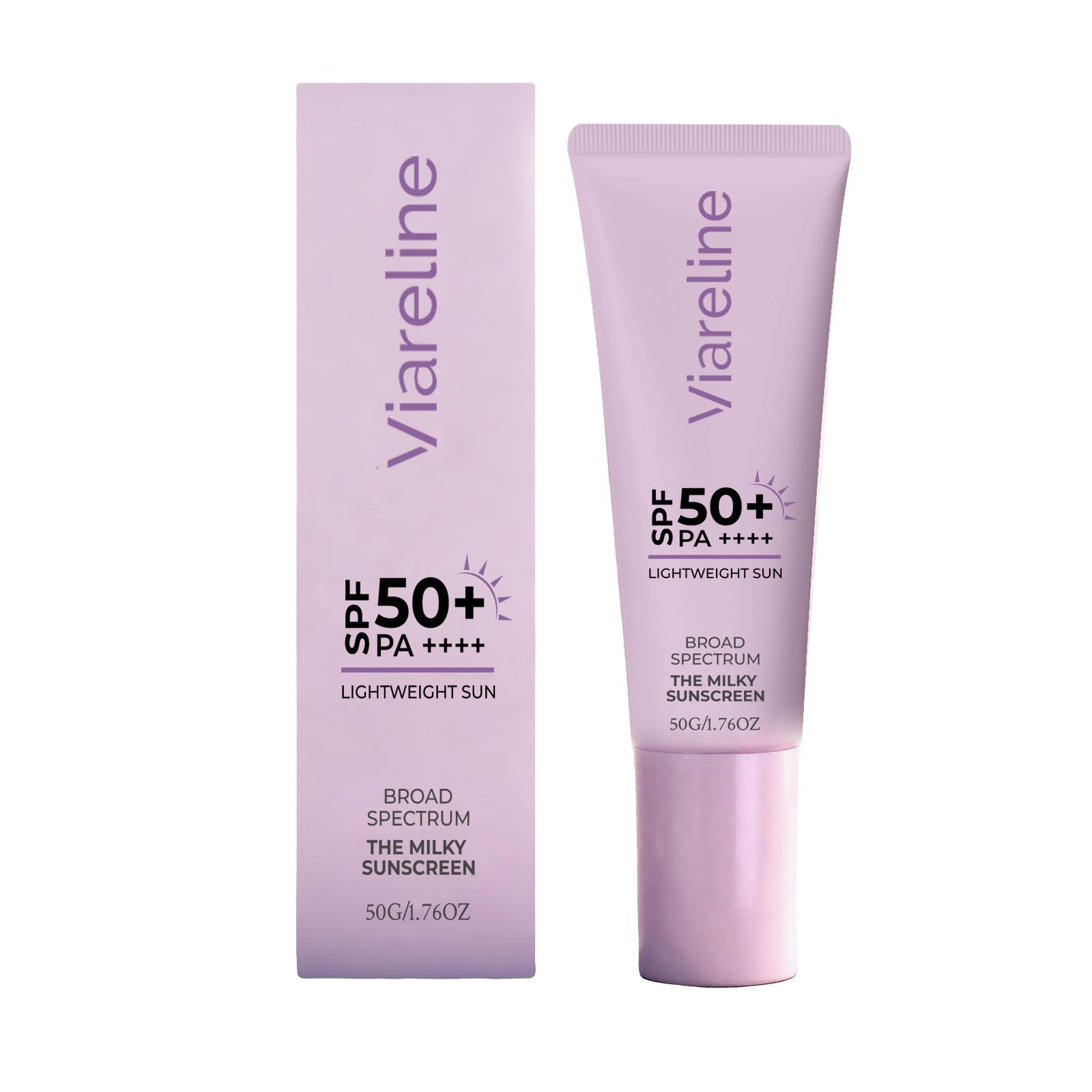 Viareline The Milky Sunscreen SPF 50+ PA++++, 50g
