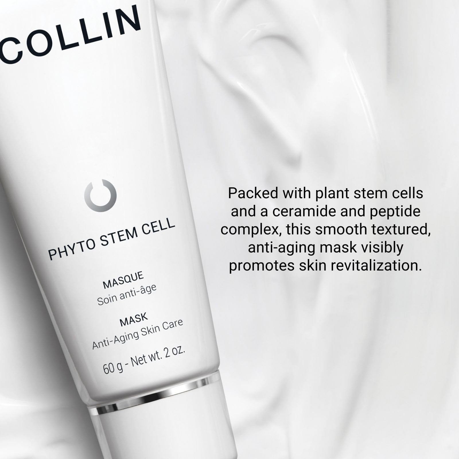 G.M. COLLIN Phyto Stem Cell Mask | Hydrating Facial Mask for Anti-Aging and Moisturization with Ceramide