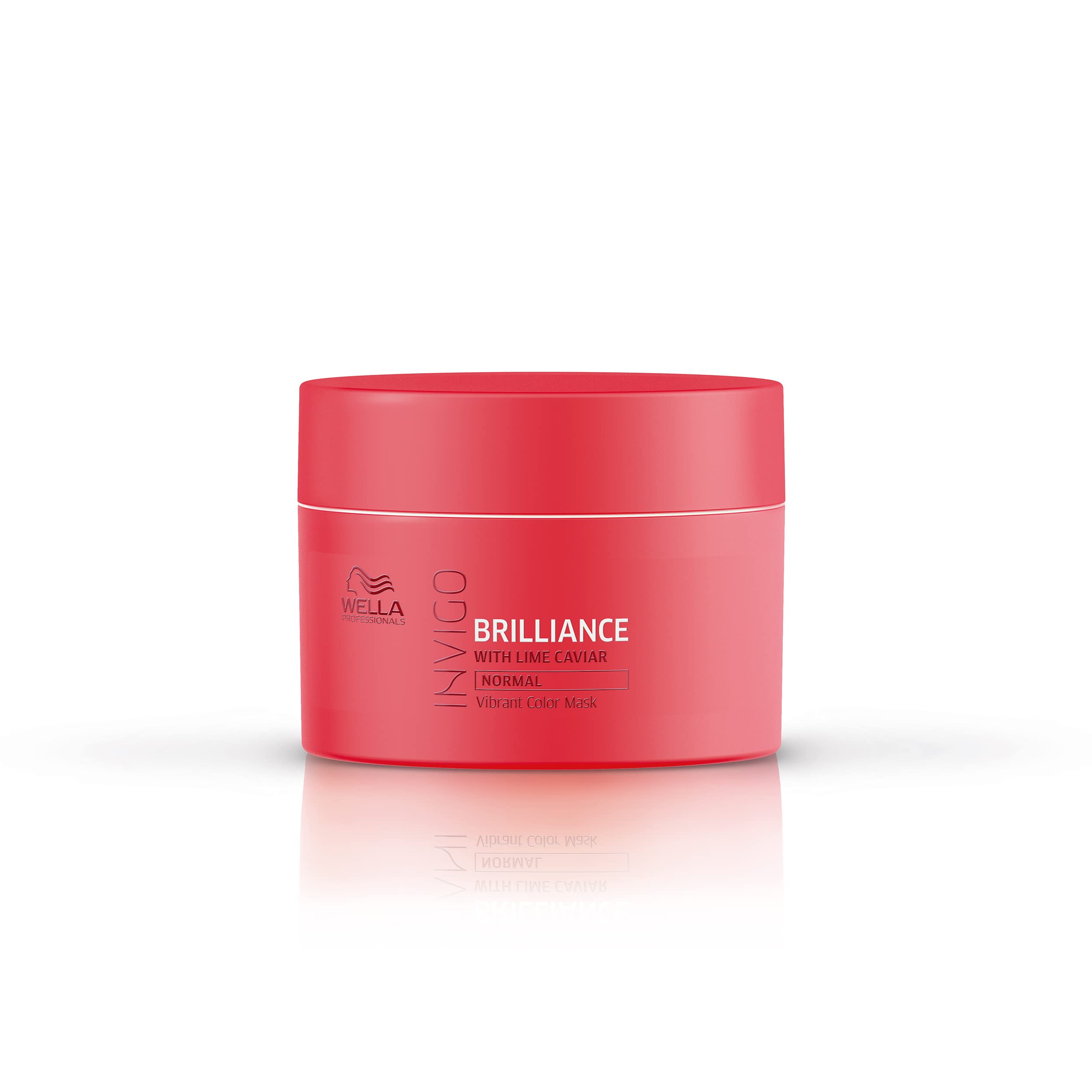 Wella Professionals Invigo Brilliance Hair Mask for Fine/Normal Colored Hair, Conditioning Treatment, Color Vibrancy, 5.07 oz
