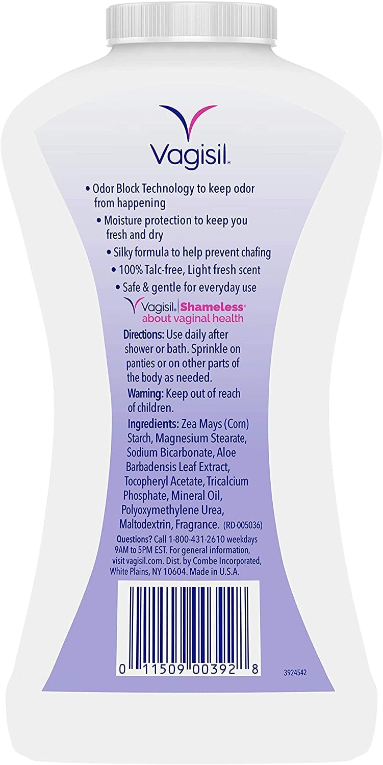 Vagisil Deodorant Powder 8 Oz (Pack Of 3)