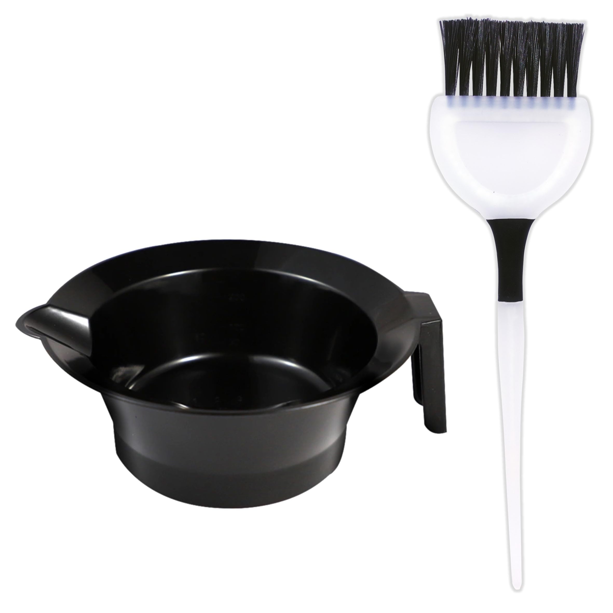 Trendy Look Beauty Salon Spa Professional Styling Hair Dye Applicator Colour Mixing Bowl With Brush (Hdb23Bowl)