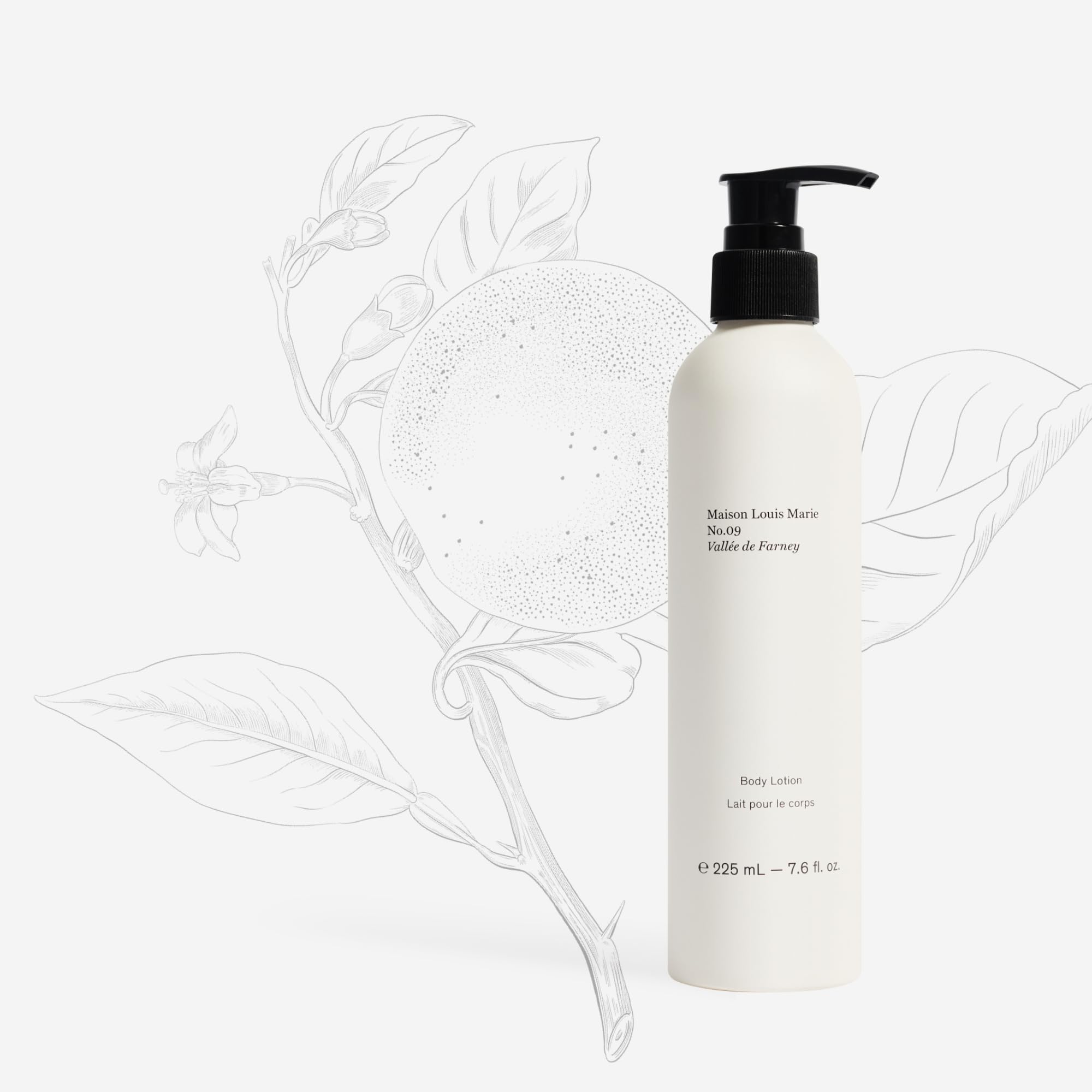Maison Louis Marie - Natural Body + Hand Lotion | Luxury Clean Beauty + Non-Toxic Fragrance (No.09 Vallee De Farney, 7.6 Fl Oz |