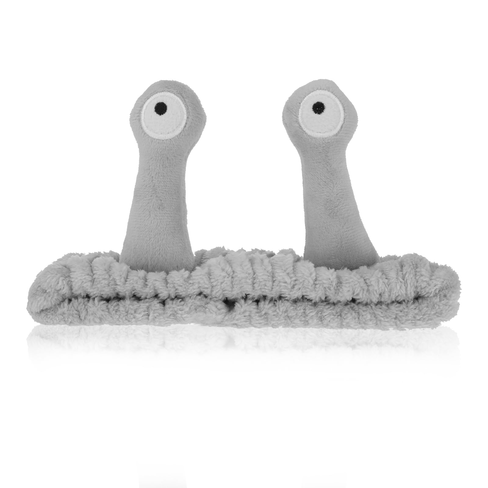 Snail Headband For Washing Face, Face Wash Headband, Spa Hair Bands Makeup Headbands Women Cartoon Cute Coral Fleece Elastic Hea
