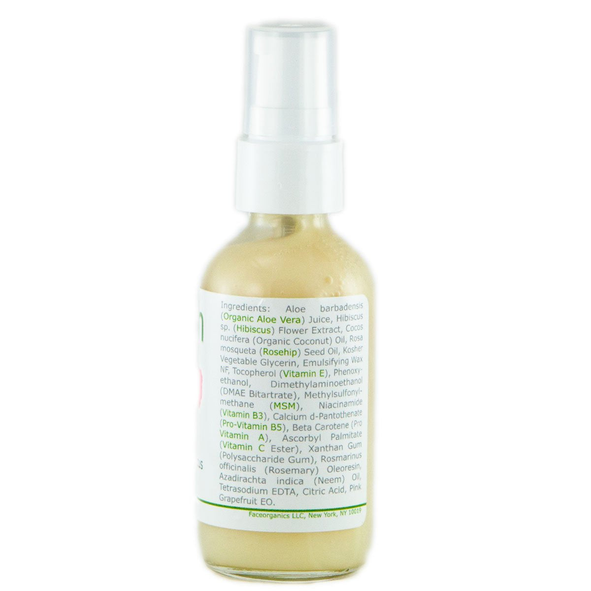 Rosehip Facial Serum - Calms Redness, Sensitive and Dry Skin, 2 oz