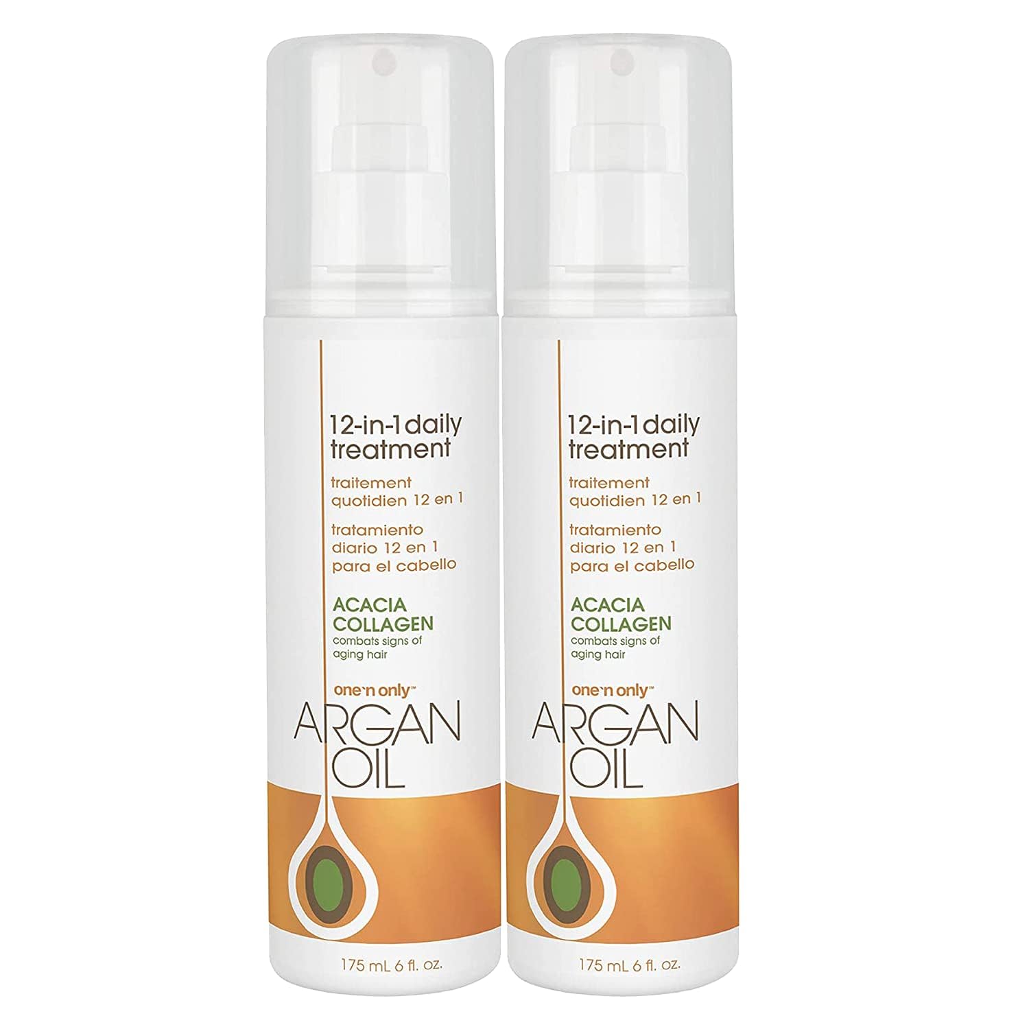 One N Only Argan Oil 12In1 Daily Treatment 6oz (2 Pack)