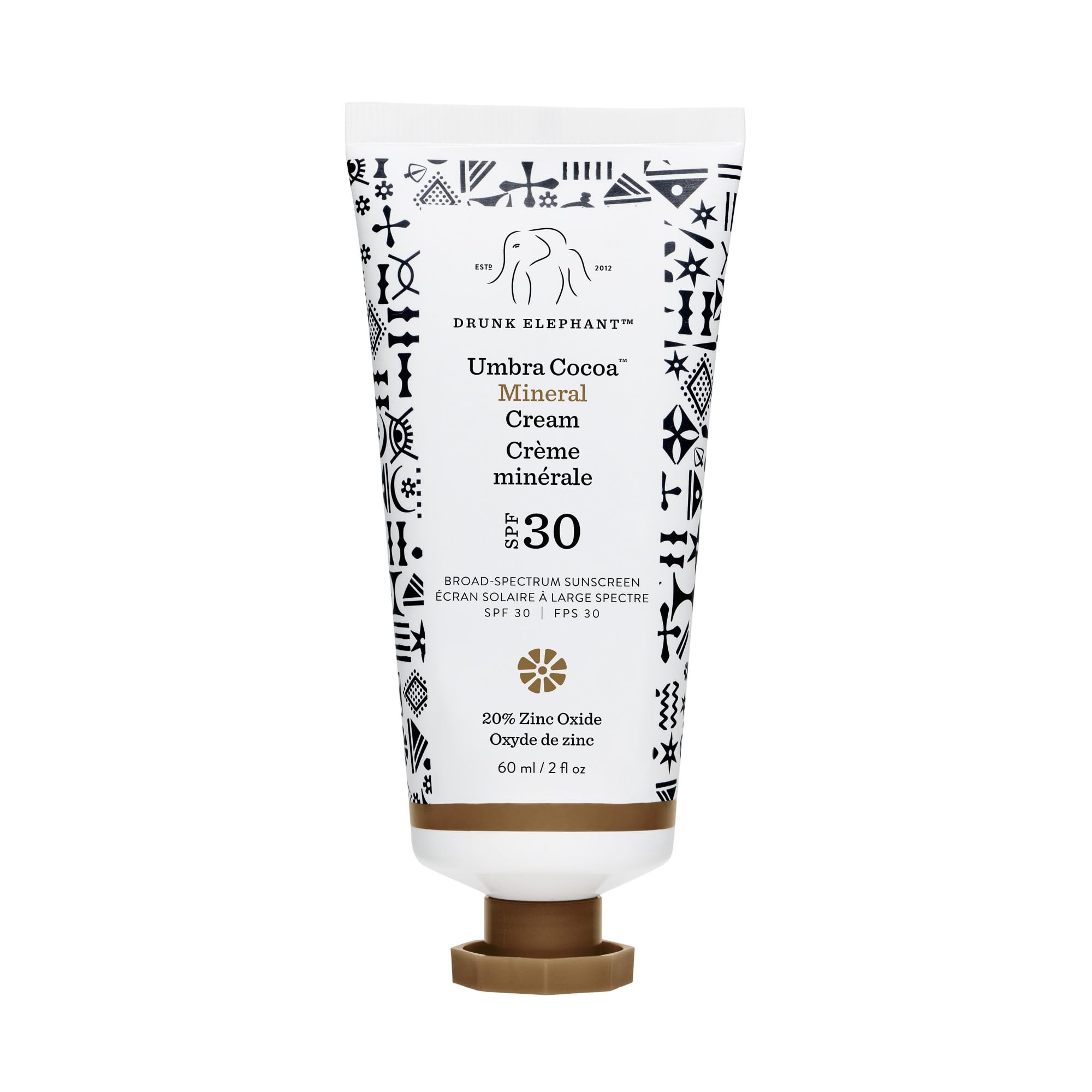 Drunk Elephant Umbra Cocoa Mineral Cream SPF 30/PA+++