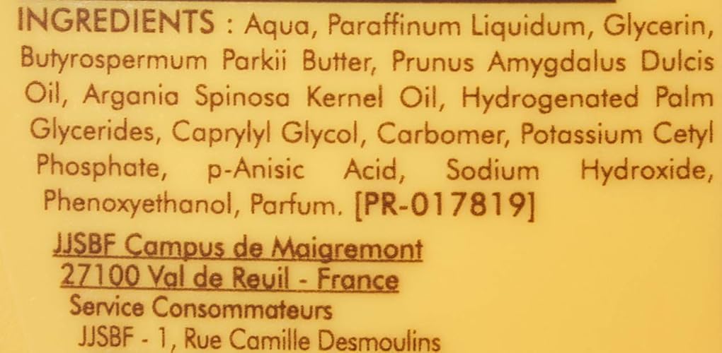 Le Petit Marseillais Moisturising Body Milk with Shea Butter, Almond and Argan Oil for Very Dry Skin 2x250ml.