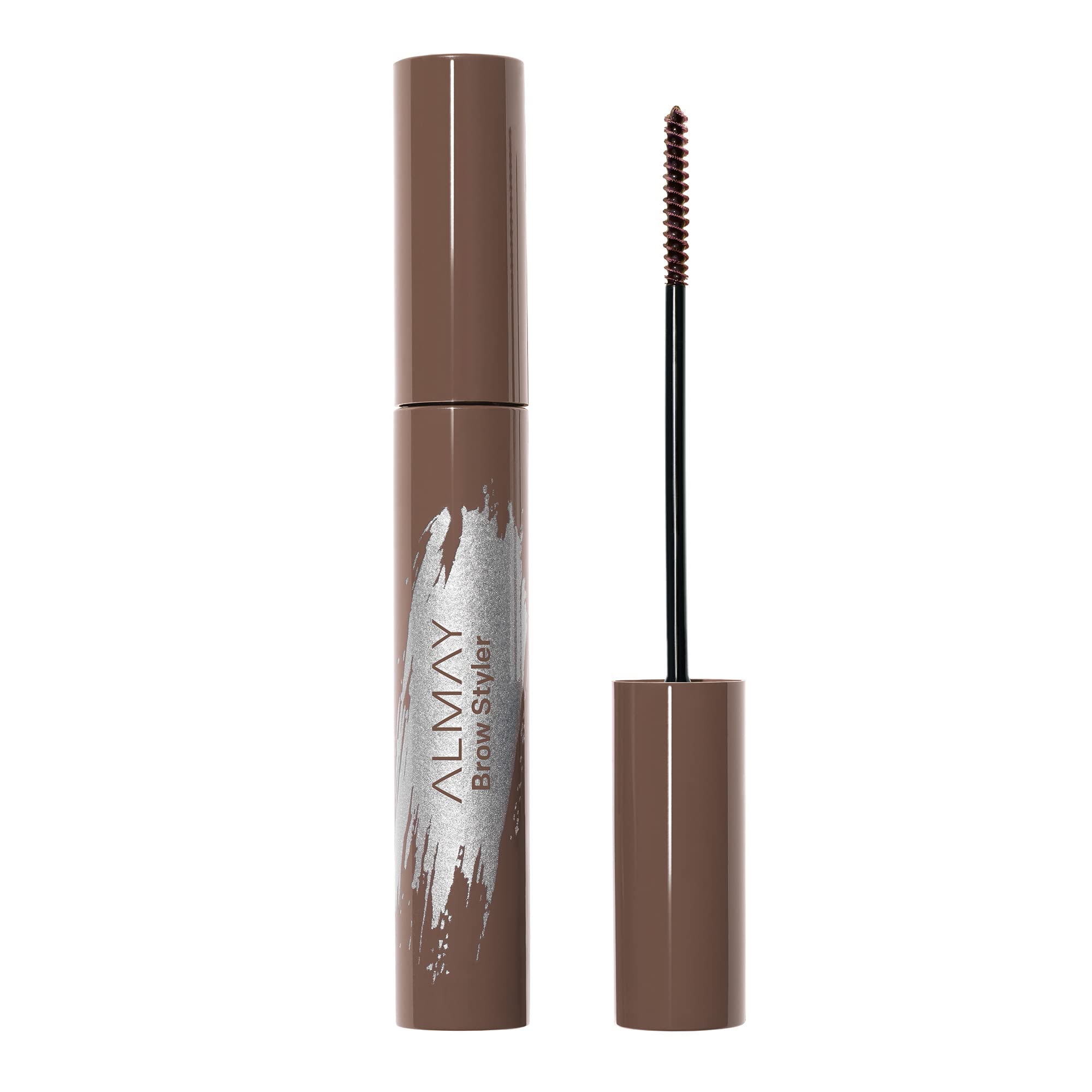 Almay Eyebrow Gel, Flake-Free & Lightweight, 0.29 Fl Oz, Light Brown, Hypoallergenic, Model 309970173012