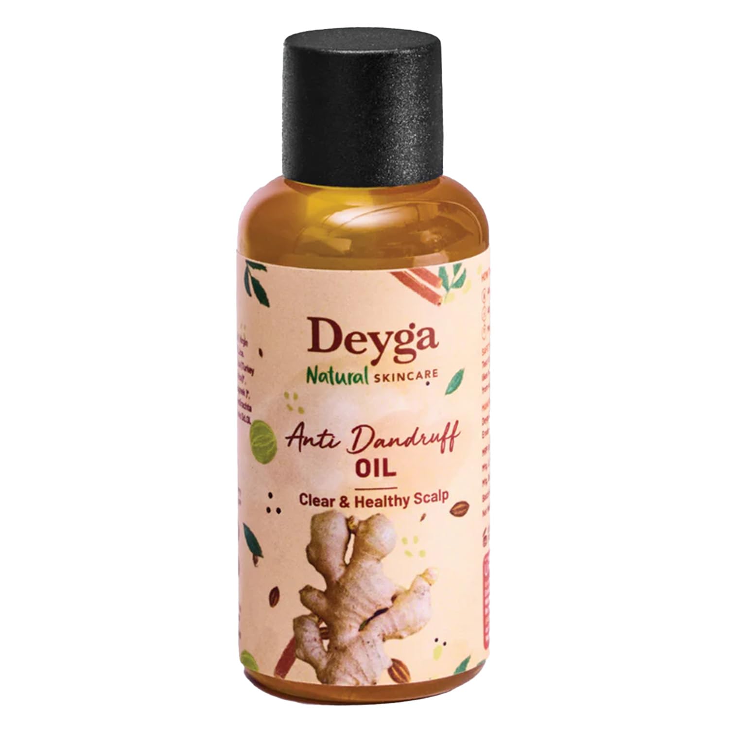 Deyga Anti Dandruff Oil | Dandruff Control Neem Oil I Reduces Hair Fall | Soothes Scalp Itchiness (50Ml, Anti Dandruff Oil)