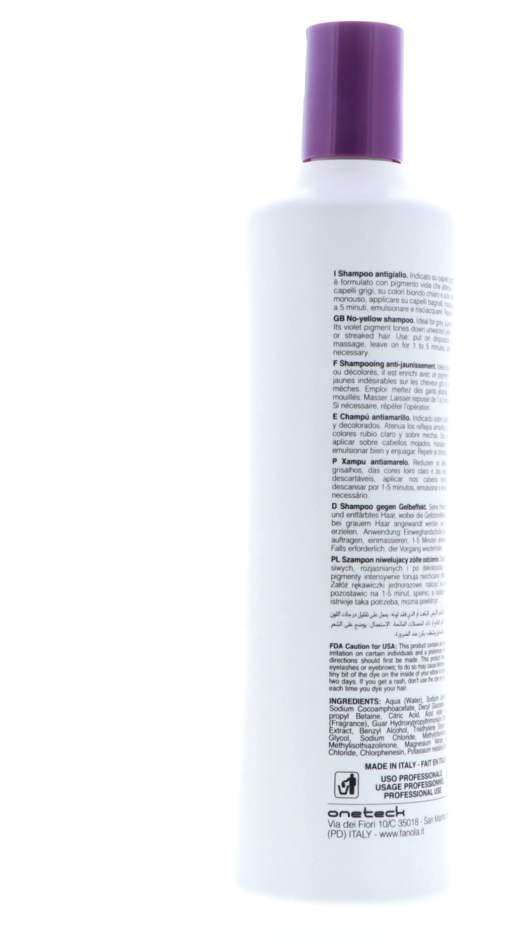 Fanola No Yellow Shampoo, 350 ml  ?? Exclusive
