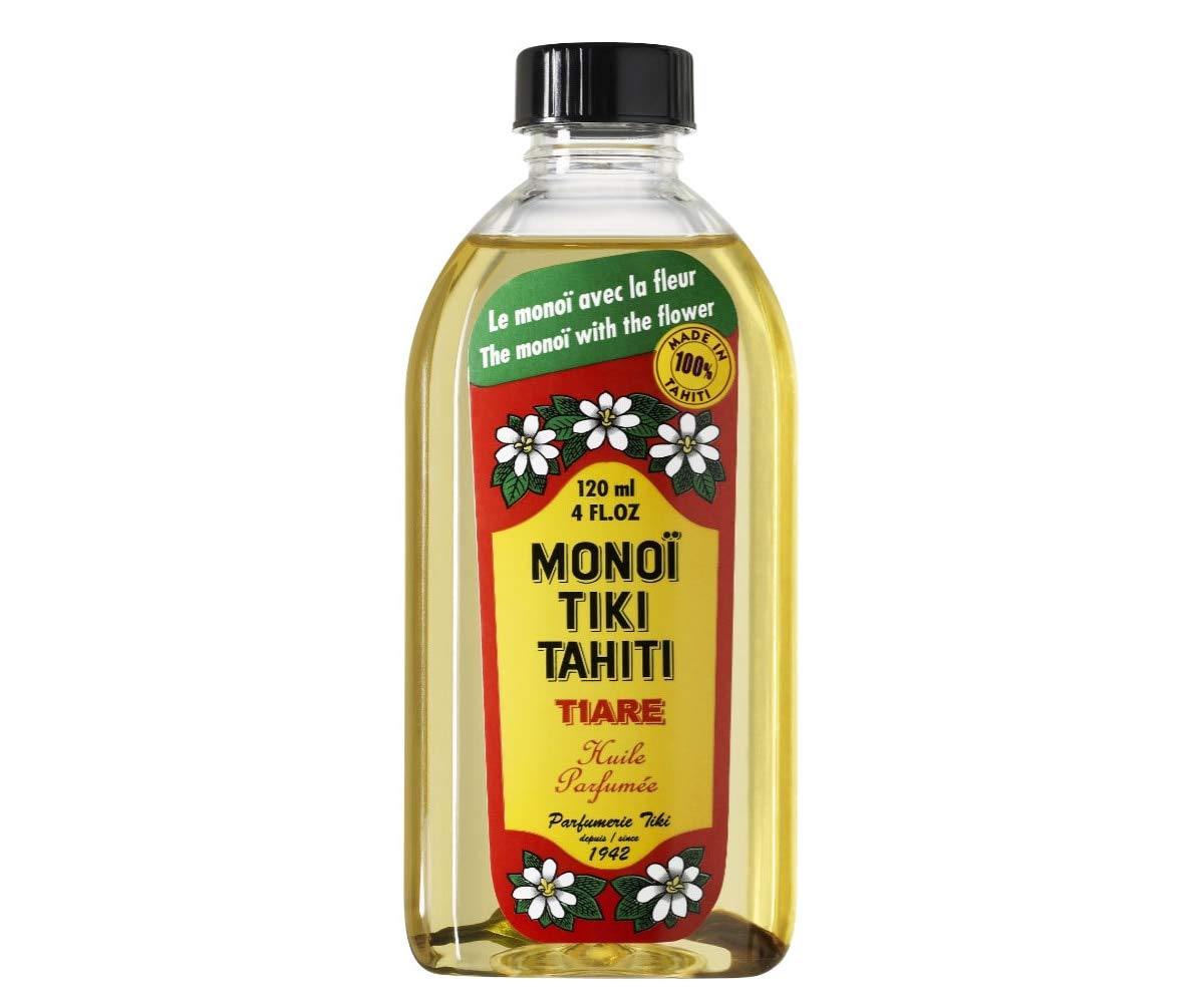 Monoi Tiki Tahiti Tiare Coconut Oil 4 Fluid Ounce