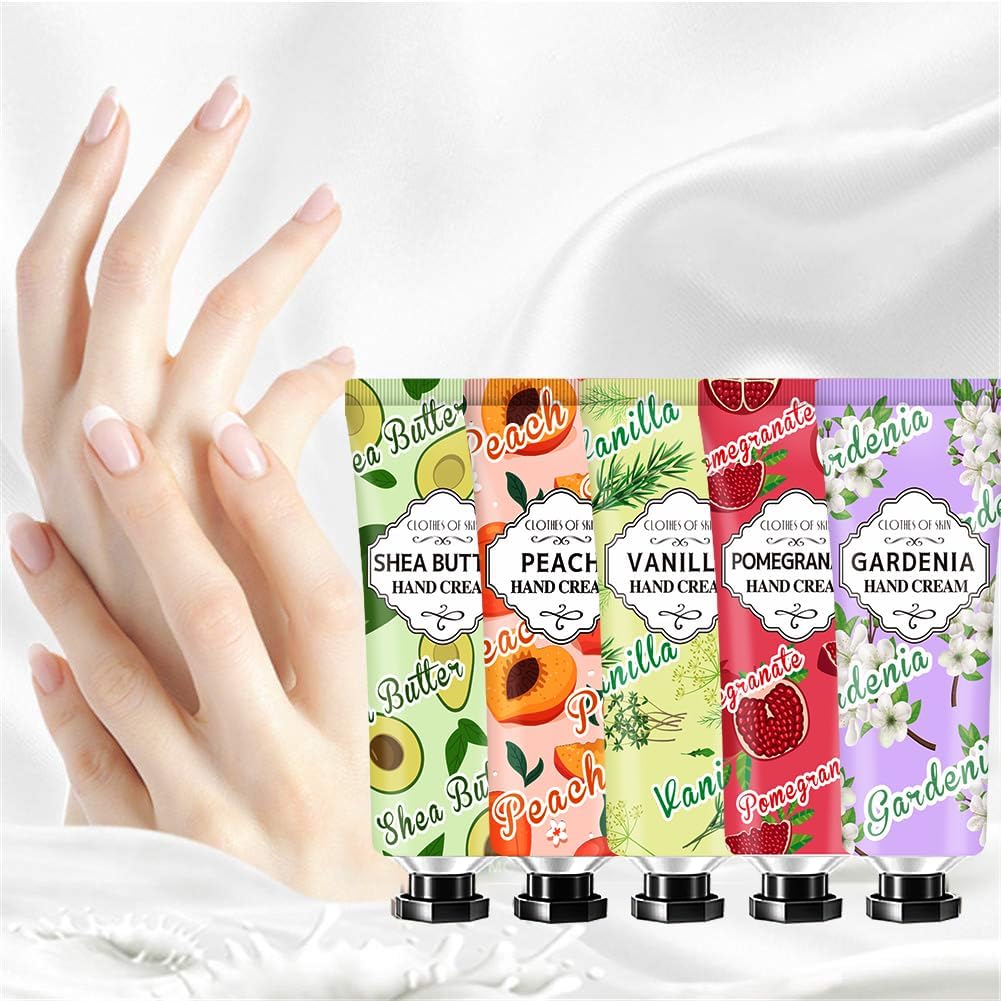 8 Pack Hand Cream Christmas Gifts For Women,Travel Size In Bulk Lotions For Dry Hands,Mini Hand Lotion For Mothers Day Gifts,Val