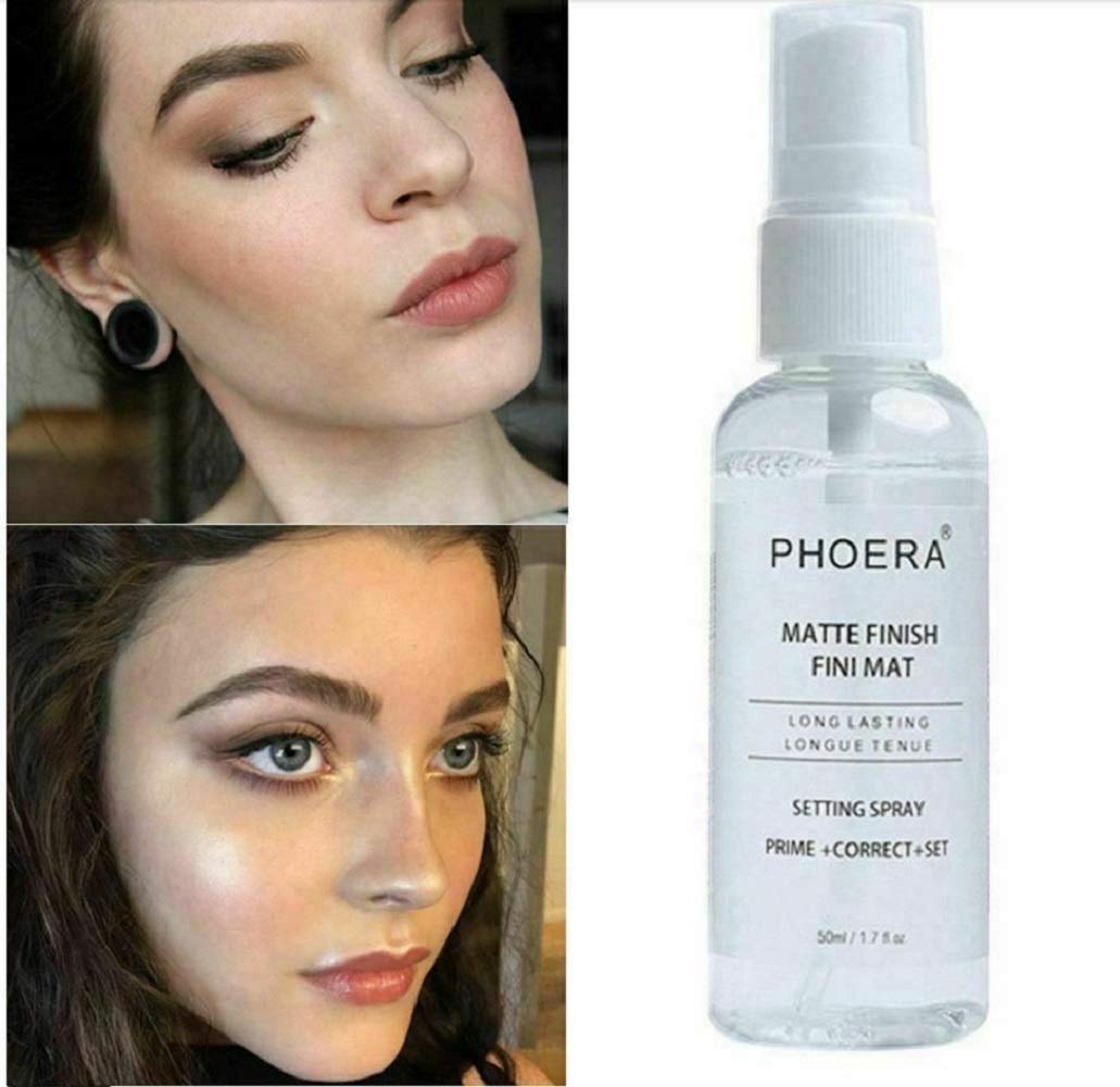 Aquapurity Phoera Makeup Setting Spray 3 In 1 Fixer, Primer & Corrector Matte Finish, Makeup Sealer Spray Long Lasting16Hr Wear