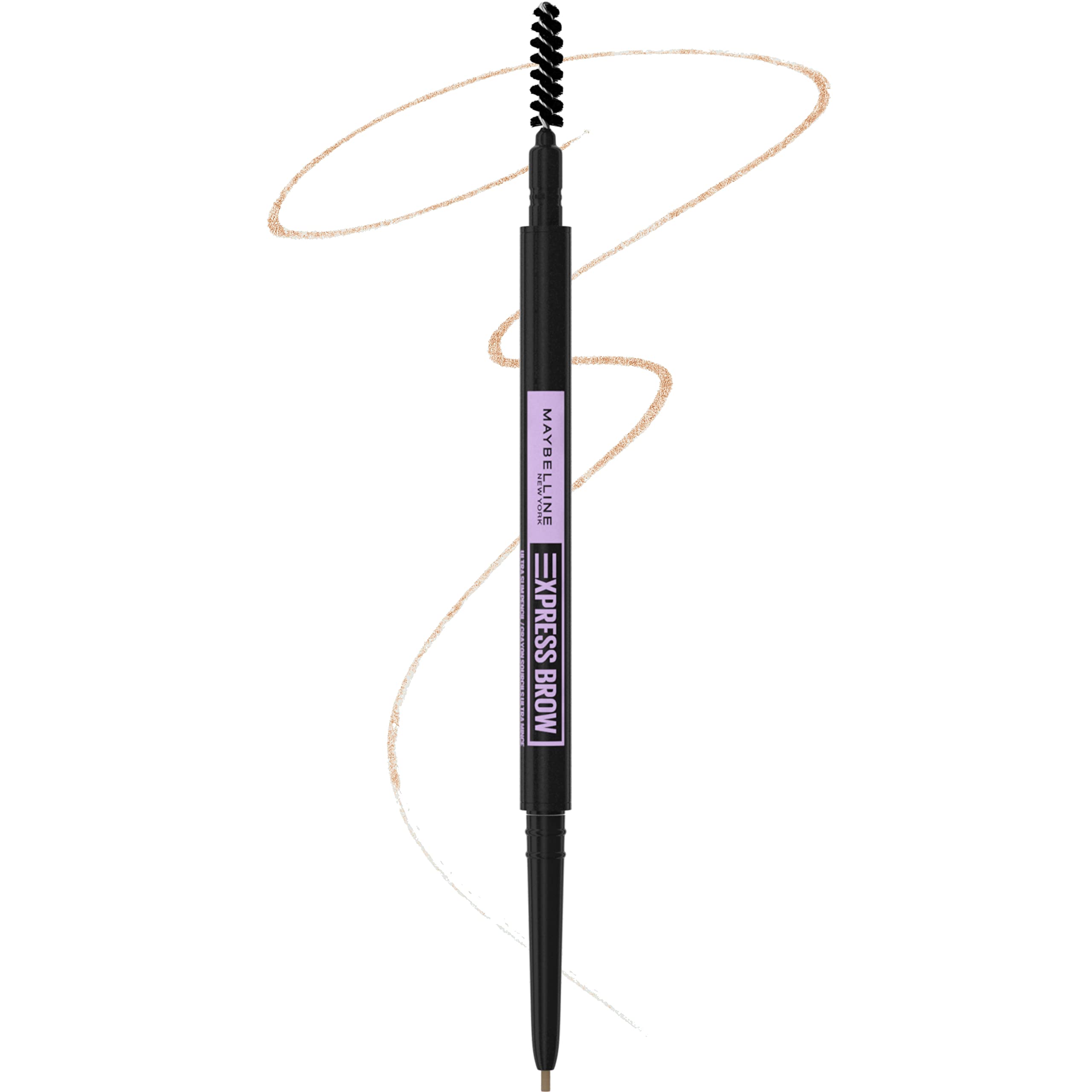 Maybelline Brow Ultra Slim Defining Eyebrow Makeup Mechanical Pencil With 1.55 MM Tip And Blending Spoolie For Precisely Defined