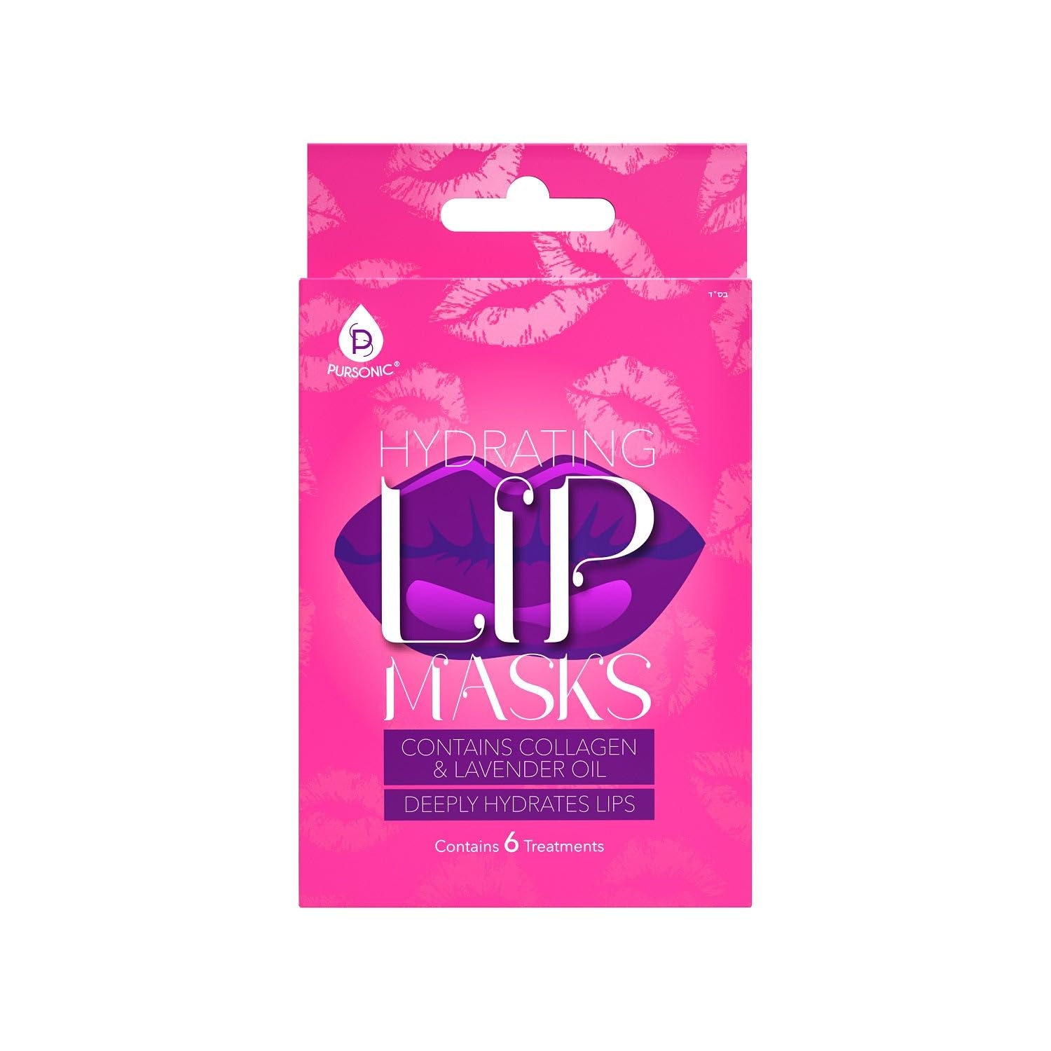 Pursonic | Hydrating Lip Masks For Moisturizing Dry And Chapped Lips - Softens & Rejuvenates Fine Lines, Wrinkles & Creases (Pac