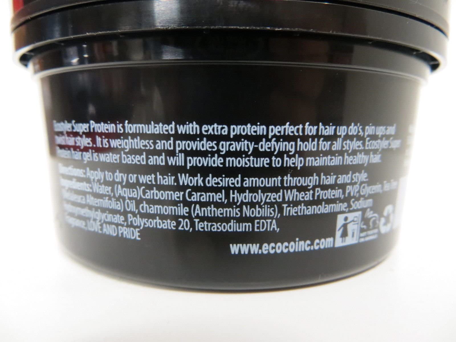Eco Style ECOCO Gel Regular Super Protein Provides Gravity Defying Hold & Long Lasting Shine, Helps Maintain Healthy Hair, Perfe