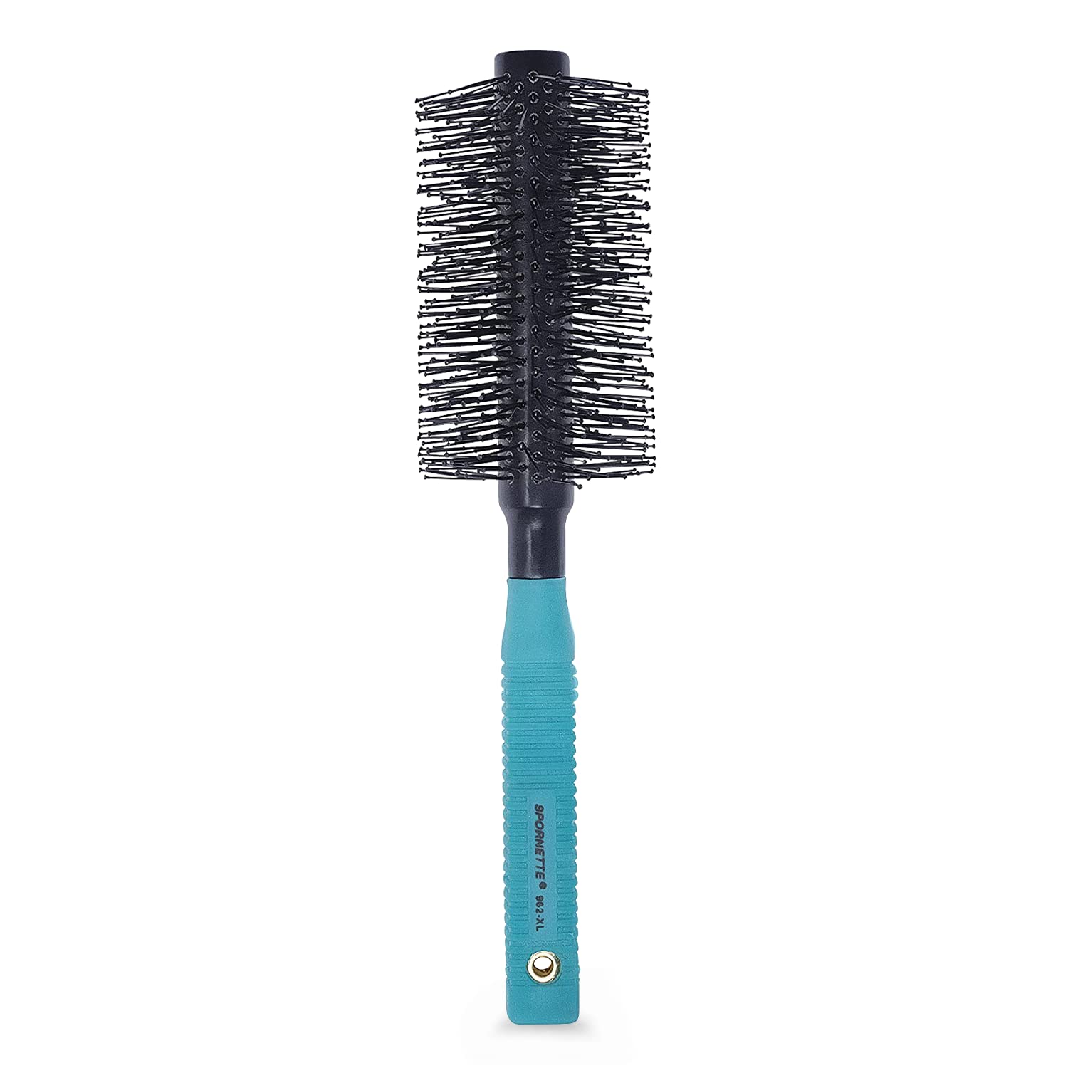 Spornette Double Stranded XL Nylon Round Brush 2.25 Inch (#962-XL) for Straightening, Smoothing, Relaxing, De-Frizzing, Detangli