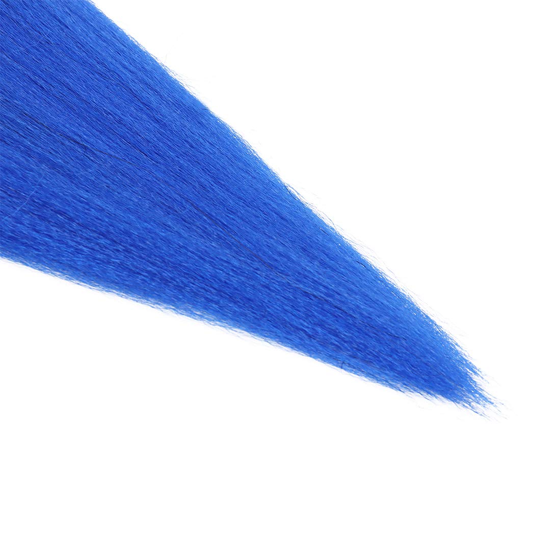 Dorsanee Ombre Blue Braiding Hair Pre Stretched 20 Inch 8 Packs Braiding Hair Extensions For Crochet Box Braids Twists Locs Hair