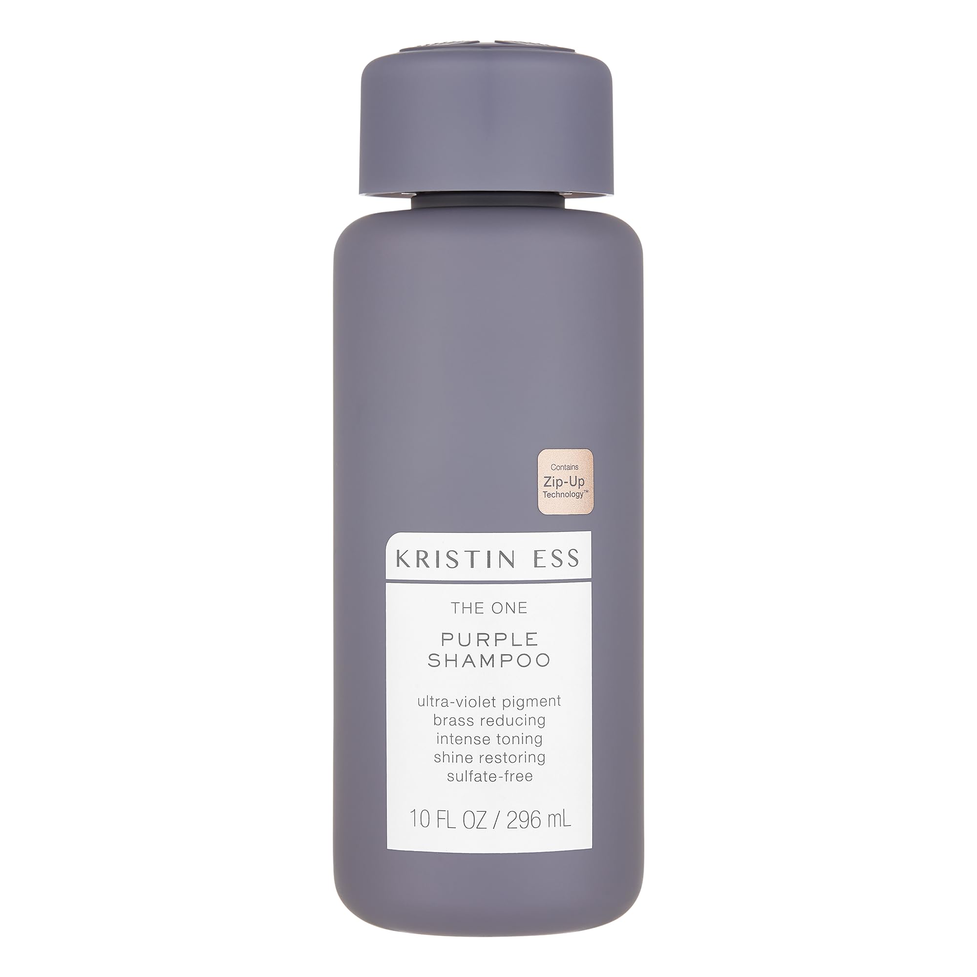 Kristin Ess Hair The One Purple Shampoo, Toning For Blonde Hair, Neutralizes Brass + Yellow Tones, Sulfate, Silicone And Paraben