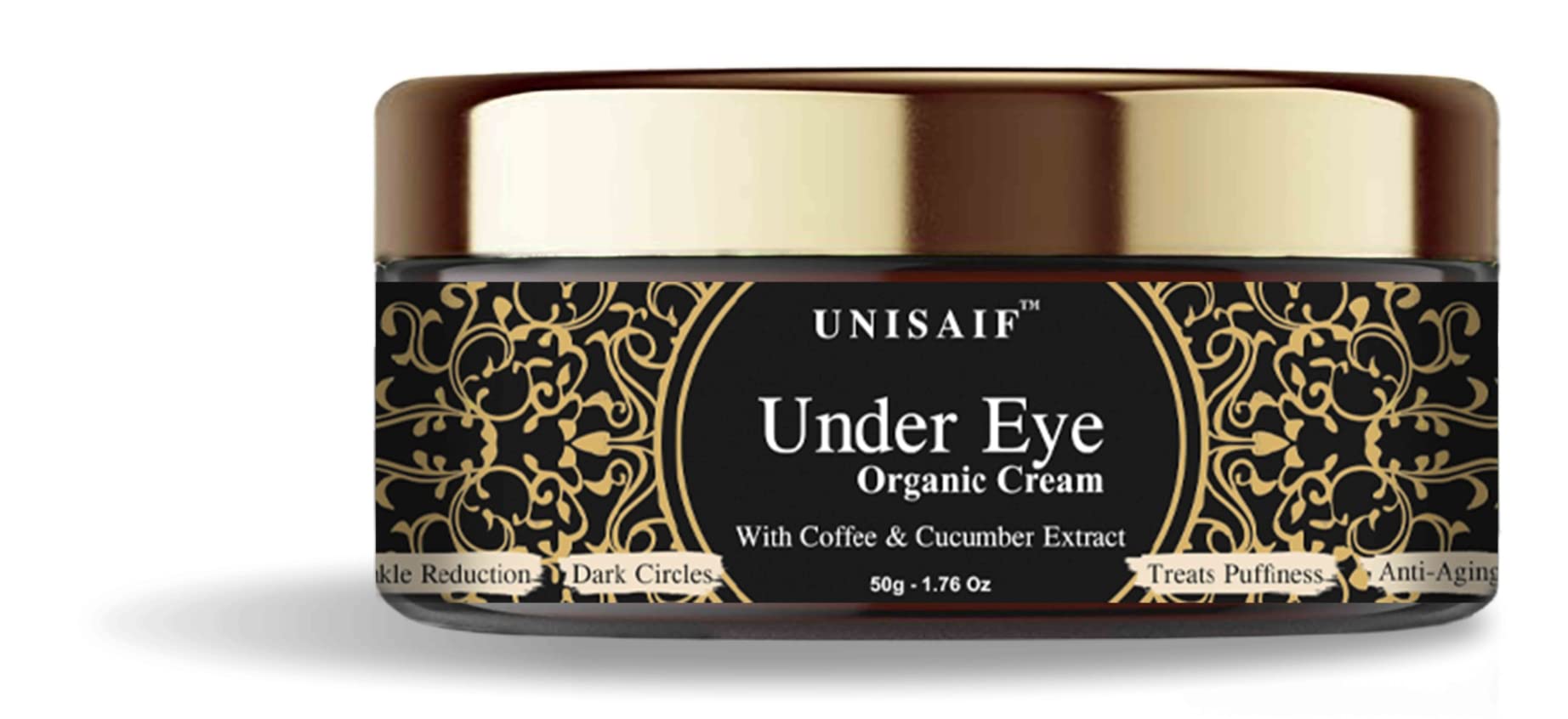Unisaif Under Eye Cream Anti Aging - Eye Cream for Puffiness and Bags Under Eyes | Eye Repair Cream for Dark Circles Under Eye T