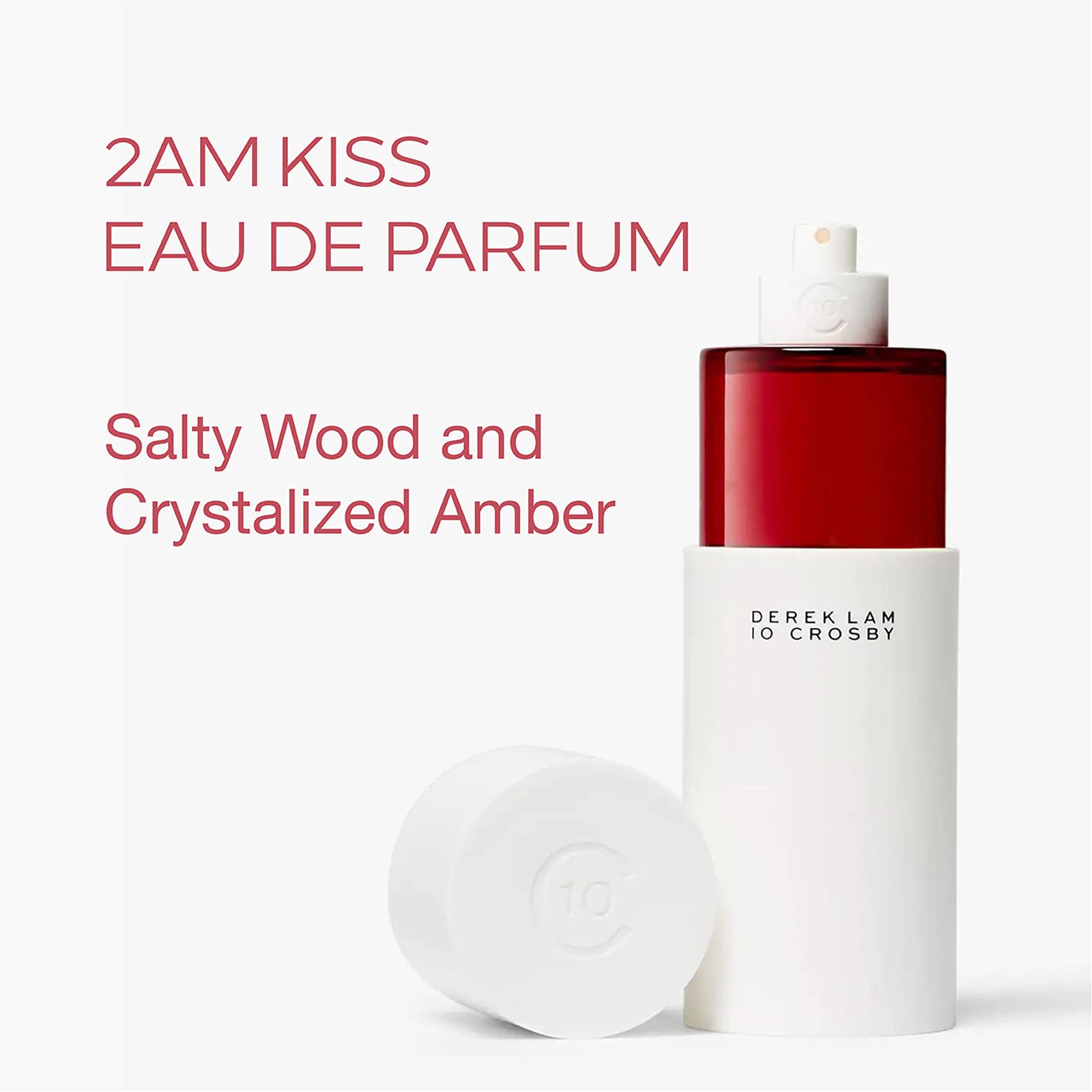 Derek Lam 10 Crosby - 2Am Kiss - 1.7 Oz Eau De Parfum - Fragrance Mist For Women - Woody And Amber Scent - Perfume Spray With Sw