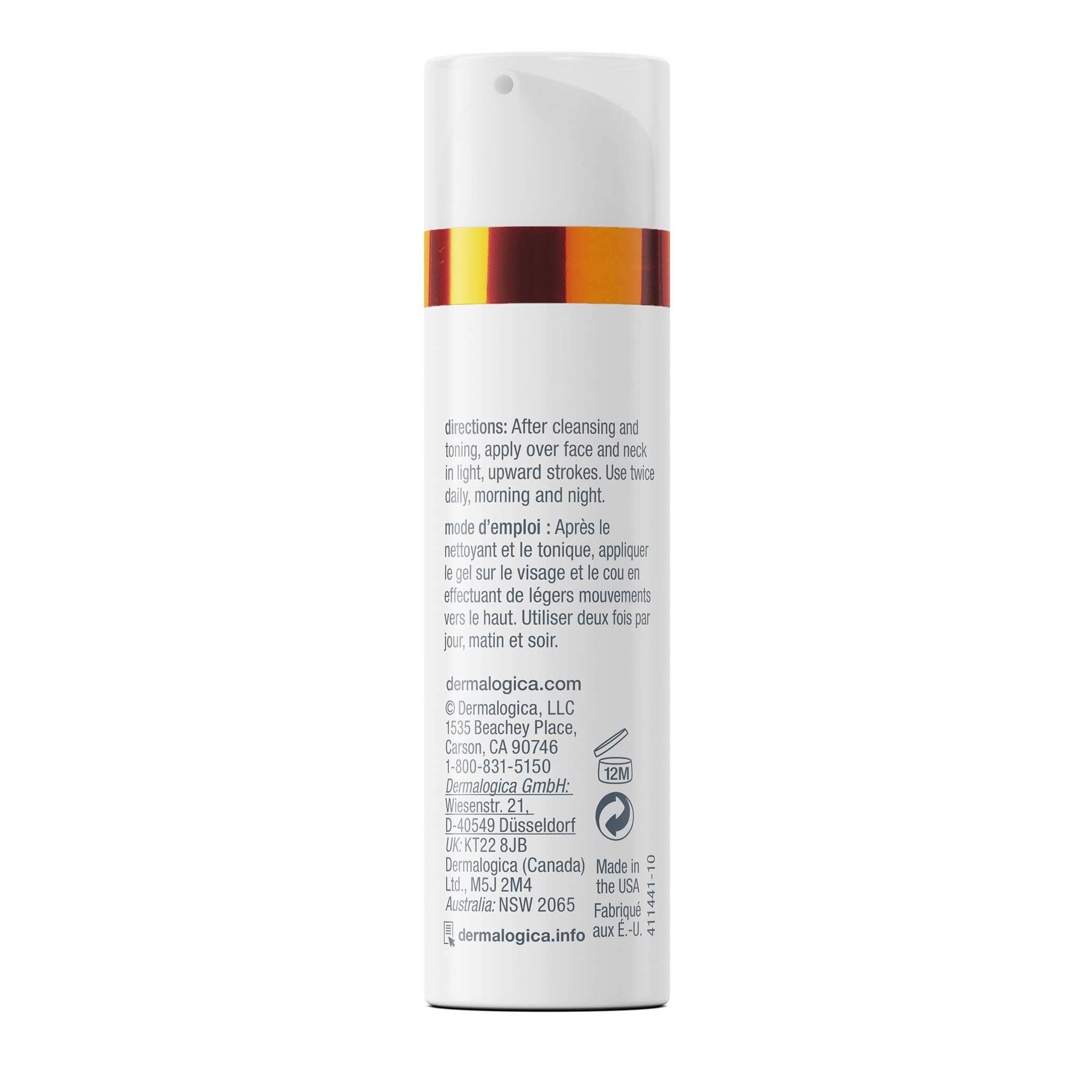 Dermalogica Biolumin-C Gel Moisturizer, Face Moisturizer with Hyaluronic Acid and Vitamin C - Boosts Radiance, Brightens, Provid
