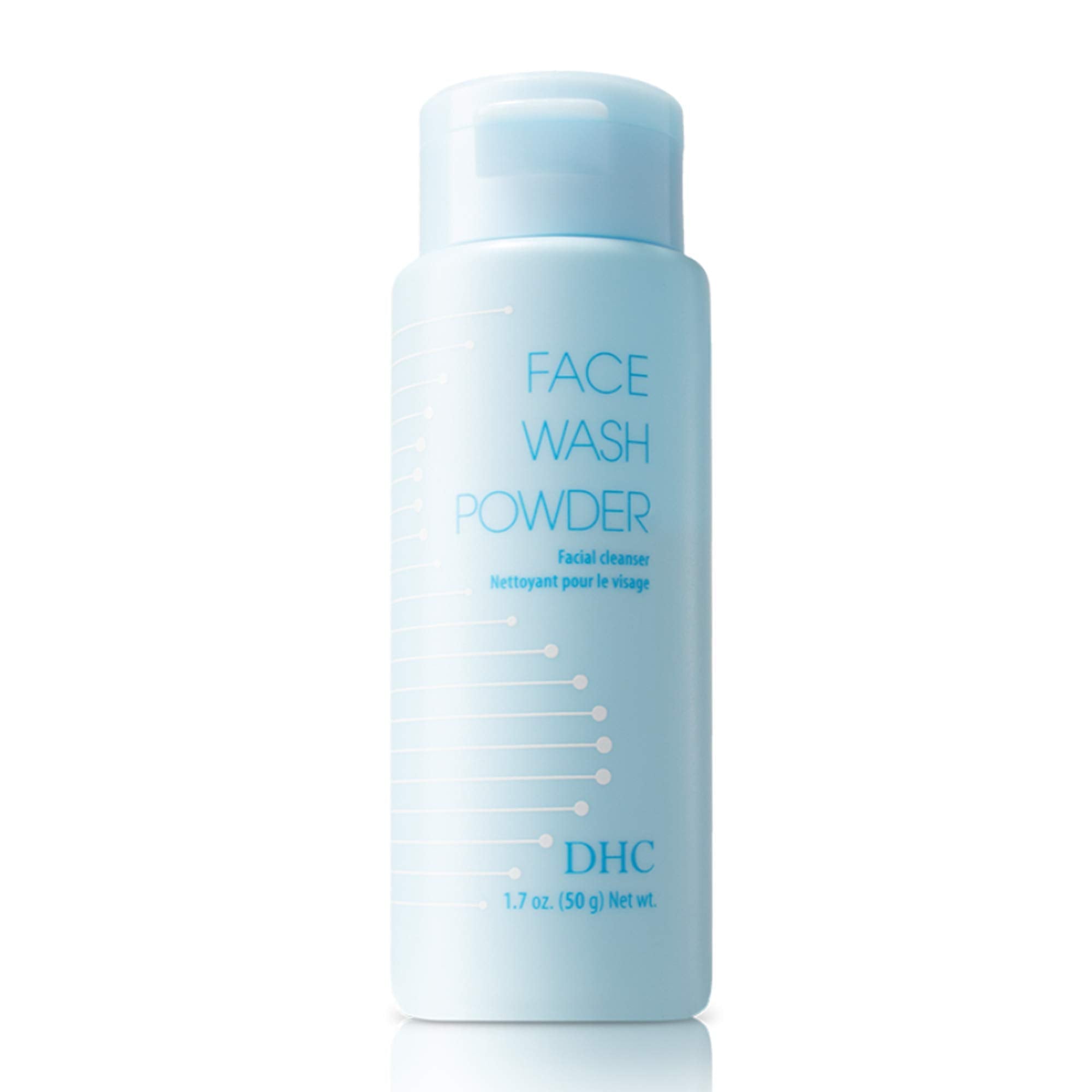 DHC Face Wash Powder, Luxurious Foaming Lather, Lightweight Powder Formula, Gently Exfoliates, Hydrating, Fragrance and Colorant