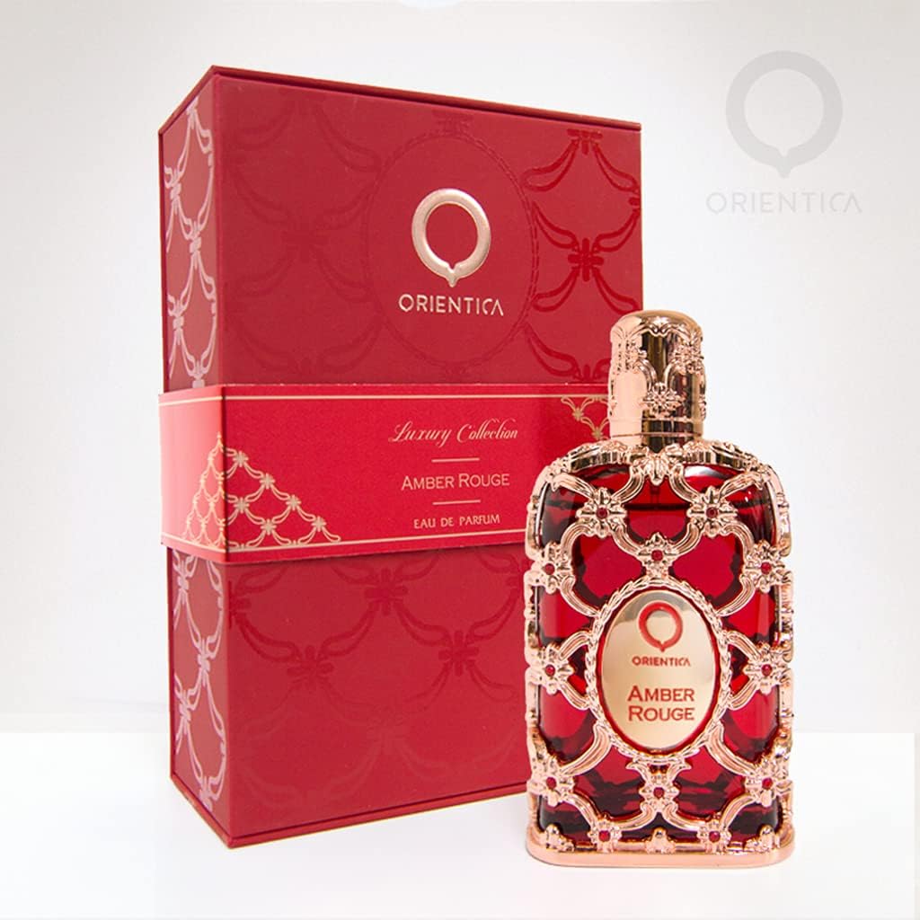 Orientica Amber Rouge For Women Eau De Parfum Spray, 27 Ounce (Luxury Collection)